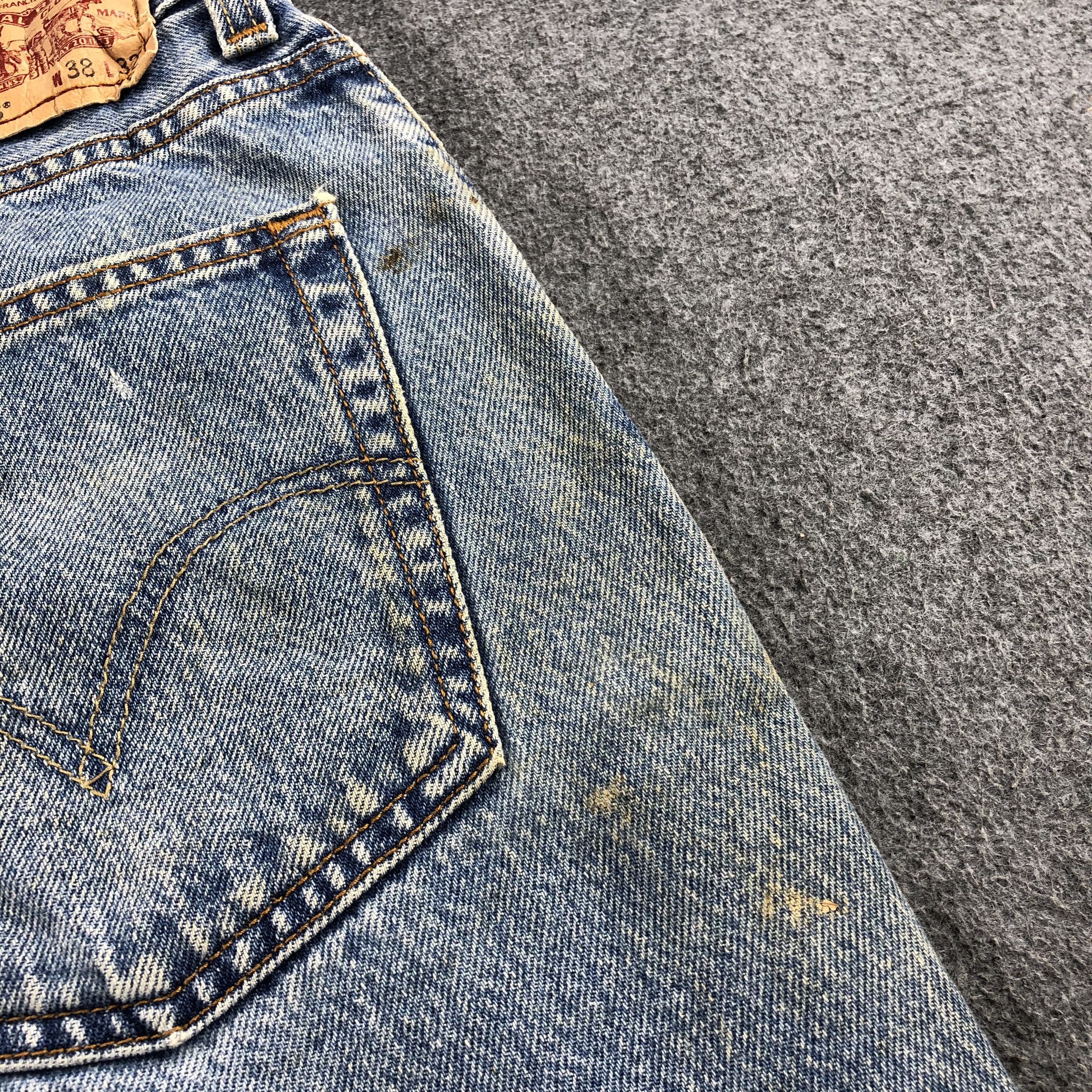Levi's Vintage Blue Wash Levis 505 Jeans-J2112 Size US 38 / EU 54 - 8 Thumbnail