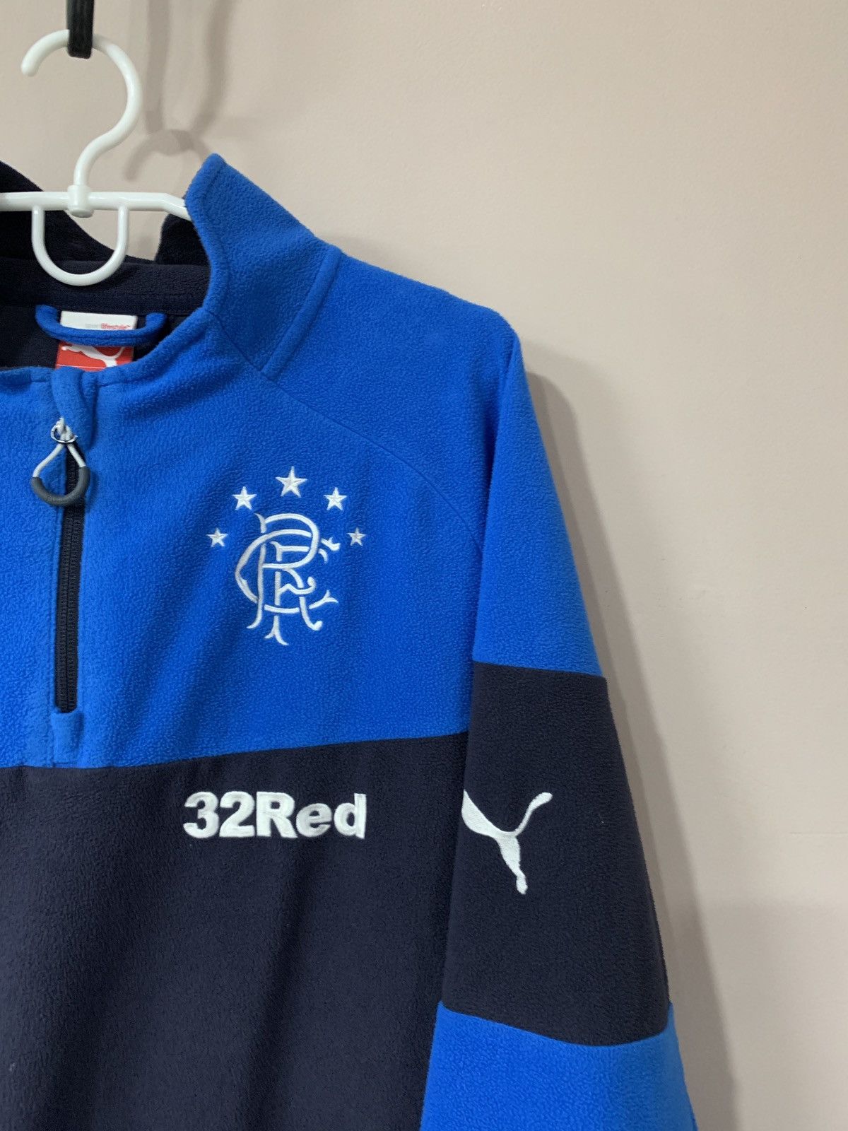 Puma Glasgow Rangers Football Sweatshirt Fleece Puma Soccer XL Size US XL / EU 56 / 4 - 3 Thumbnail