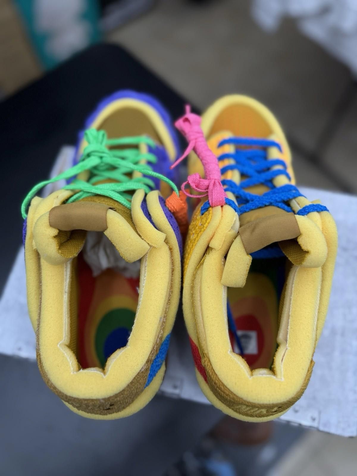Nike 11.5 Nike Cactus Plant Flea Market Dunk Swamp Sponge Purple Size US 11.5 / EU 44-45 - 9 Thumbnail