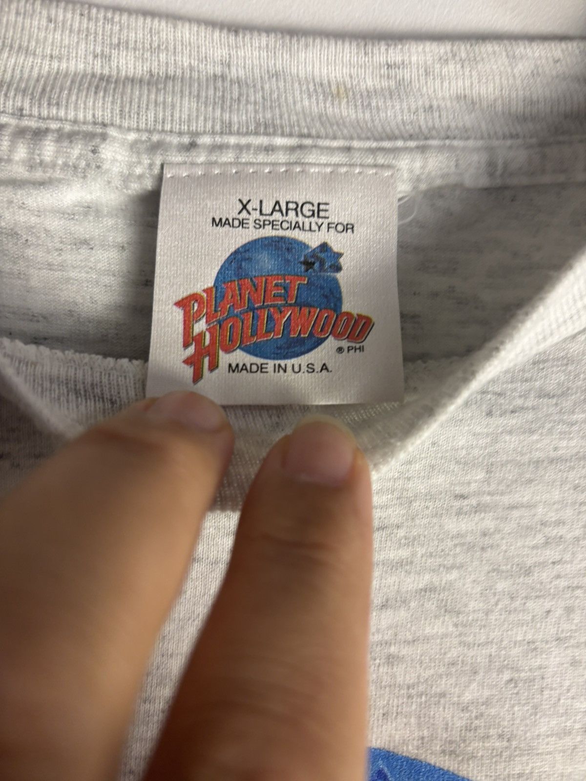 Planet Hollywood VINTAGE 1990s single stitch Planet Hollywood Disney Resort Size US XL / EU 56 / 4 - 2 Thumbnail