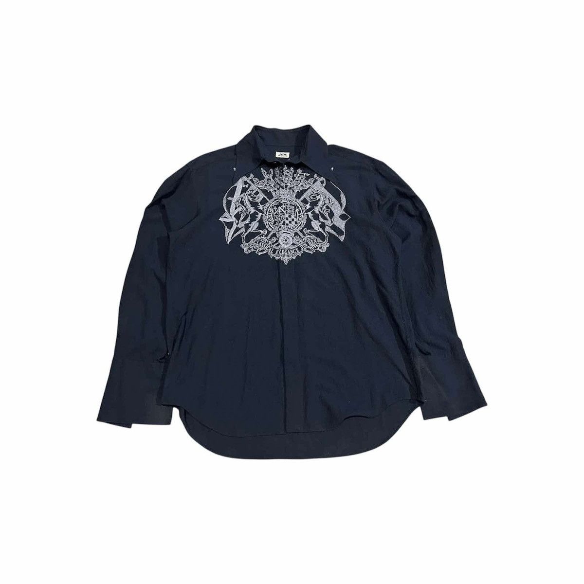 Issey Miyake × JUN MEN × Japanese Brand 🔥Vintage Jun Men Embroidered rShirt Long Sleeve Size US XL / EU 56 / 4 - 3 Thumbnail