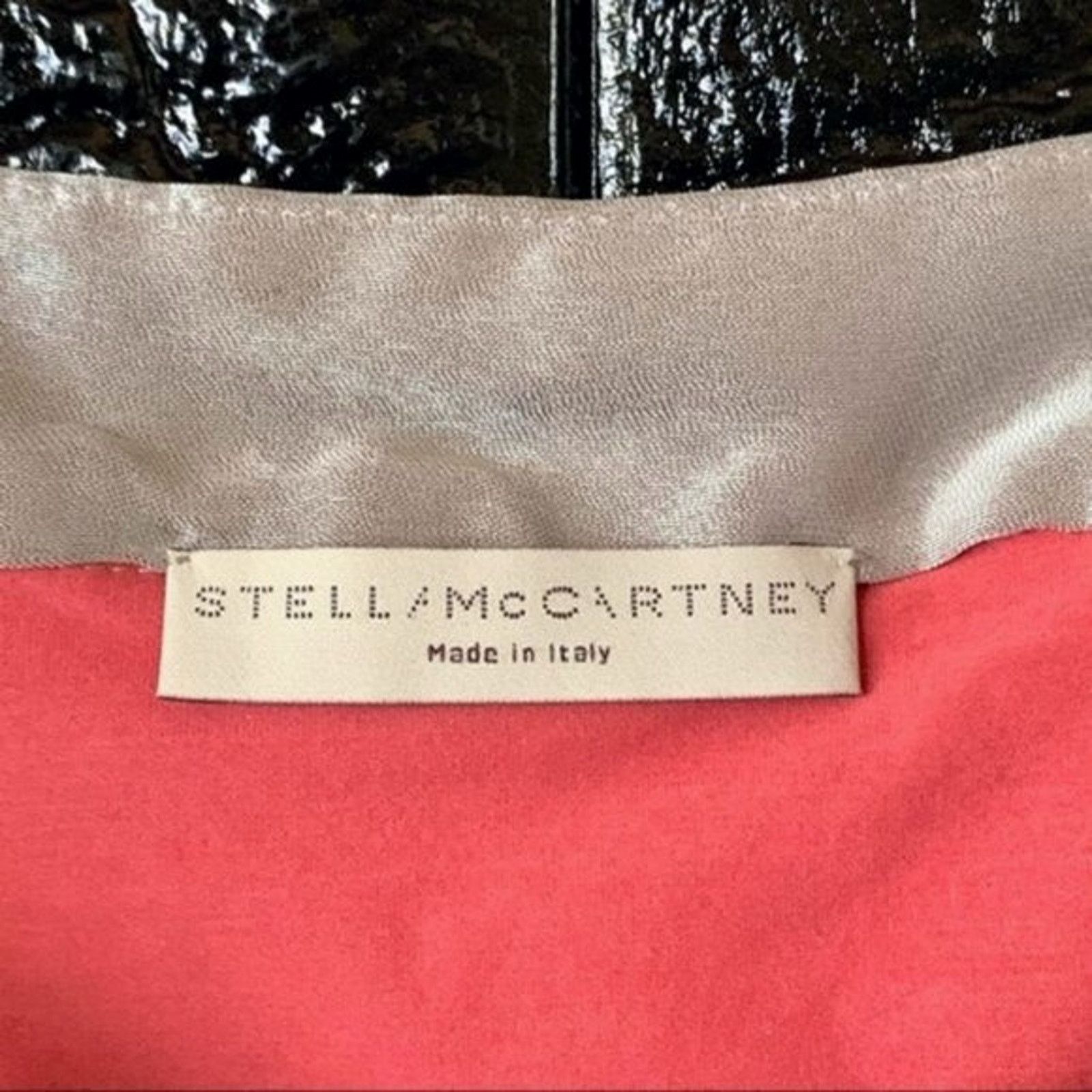 Stella McCartney Stella McCartney Knit Sleeveless blouse with Coral gold bow Size S / US 4 / IT 40 - 8 Thumbnail