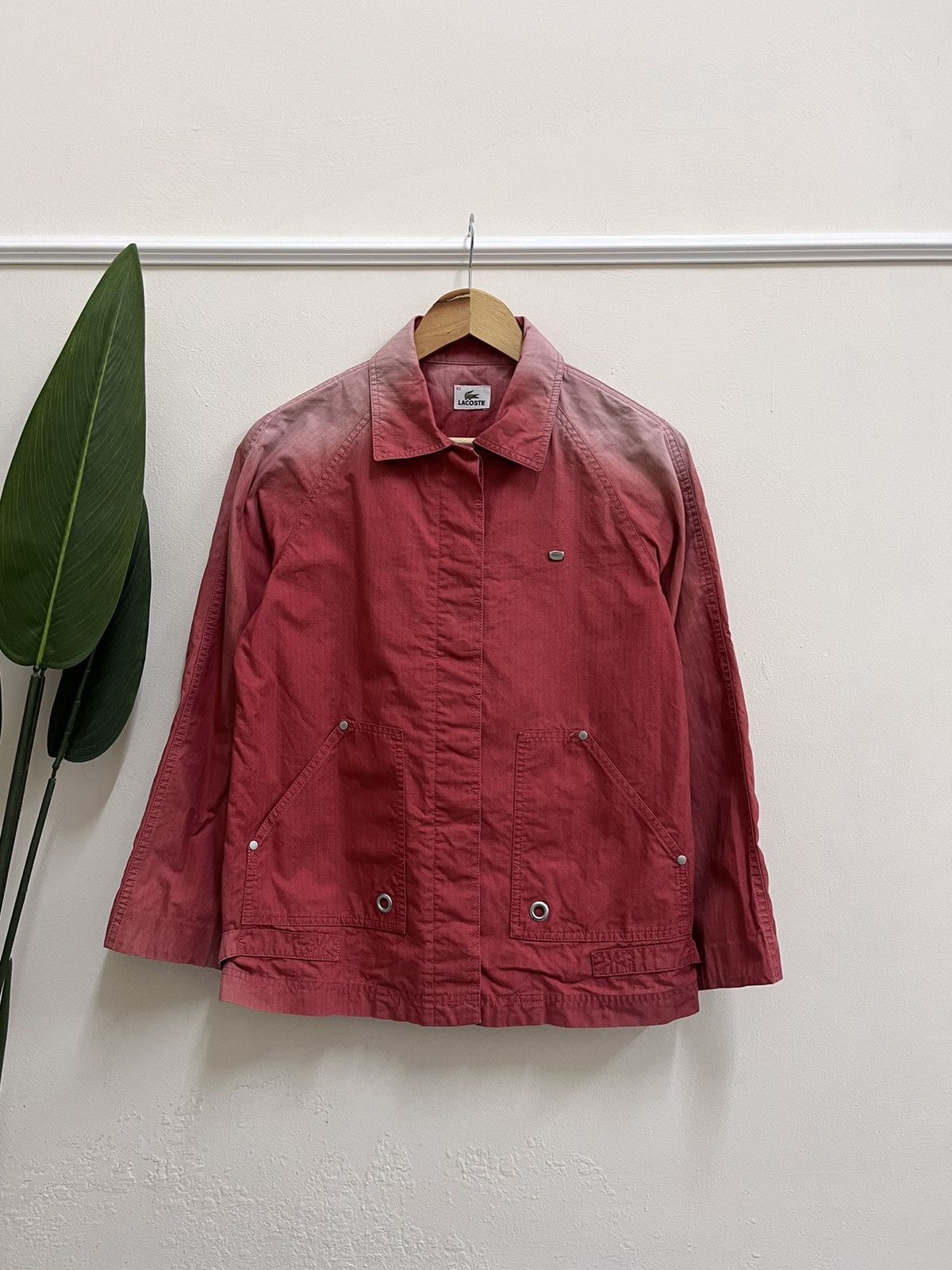 Lacoste Vtg Lacoste Sun Faded Jacket Size US L / EU 52-54 / 3 - 1 Thumbnail