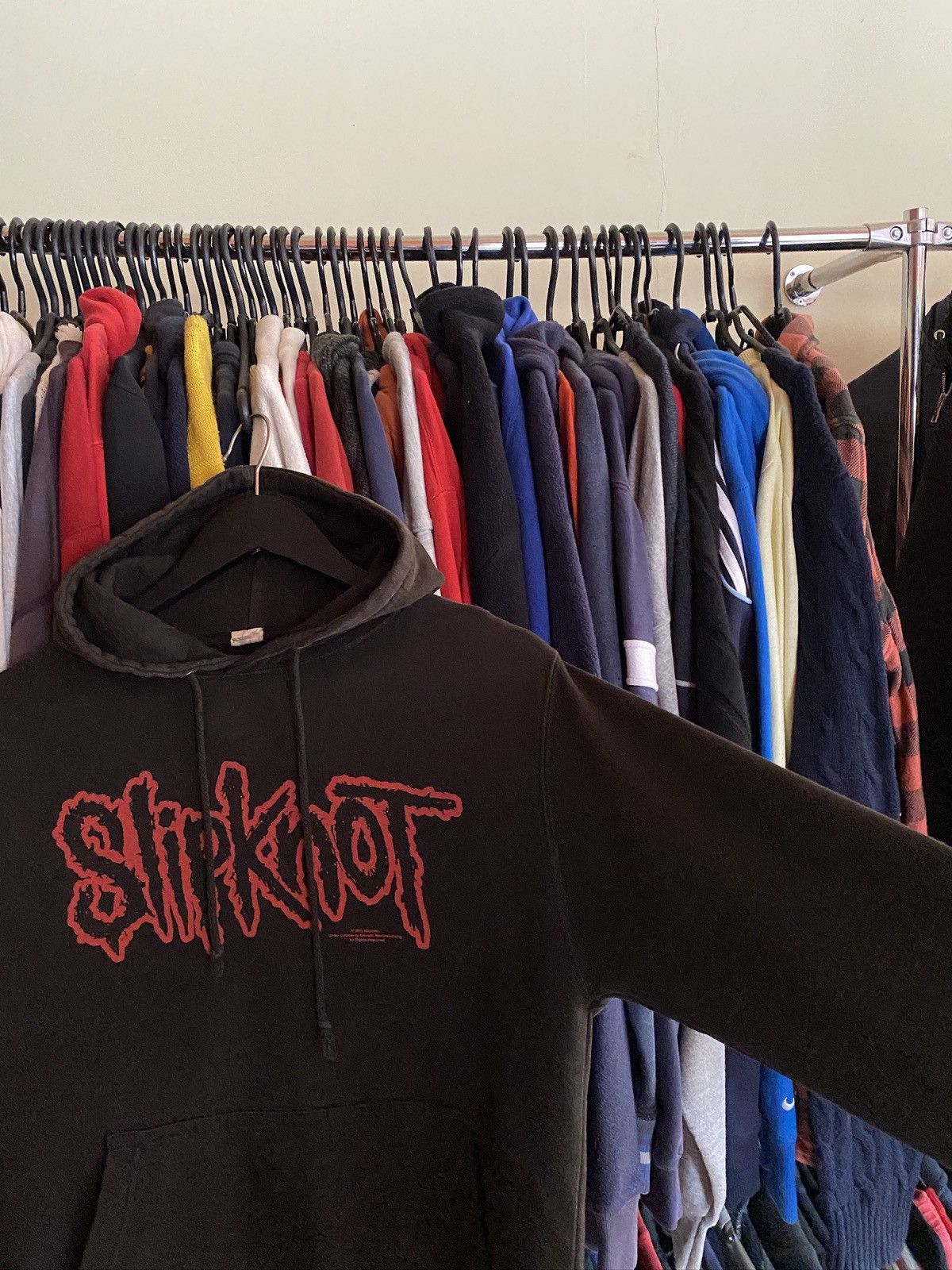 Slipknot VINTAGE SLIPKNOT TRIBAL FADED HOODIE Size US S / EU 44-46 / 1 - 7 Thumbnail