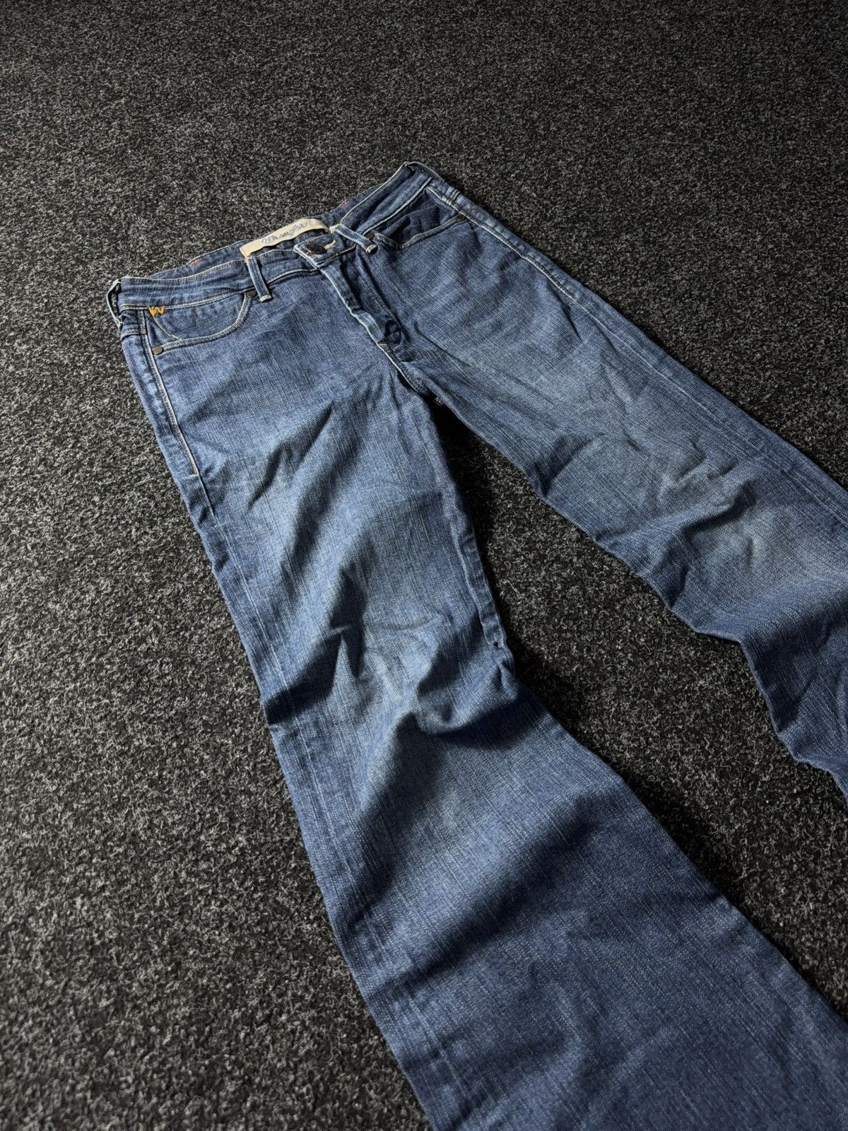 Hysteric Glamour × If Six Was Nine × Wrangler 2000s flared wrangler denim pants jeans y2k style Size 29" - 5 Thumbnail