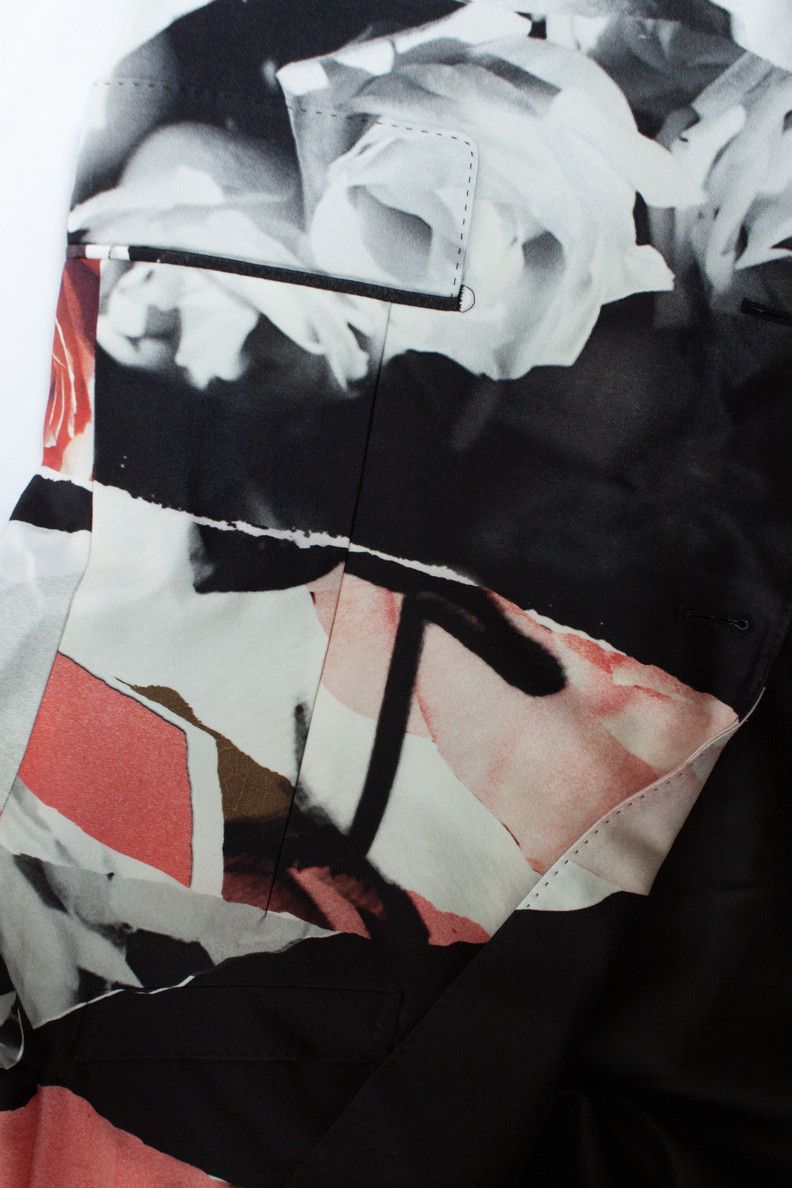 Alexander McQueen Alexander McQueen, Rose printed blazer Size 52R - 5 Thumbnail