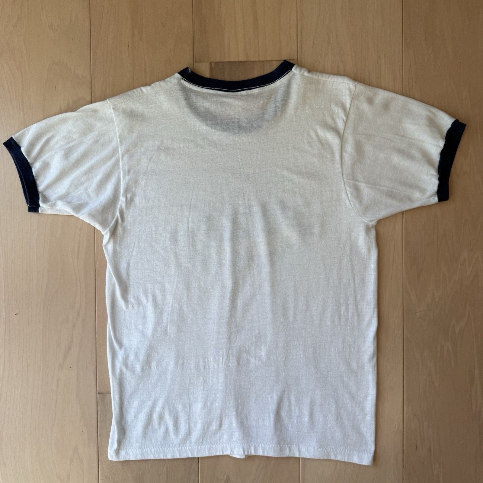 Vintage Vintage Boss 351 Mustang Shirt 80s Ford Ringer Screen Stars Size US L / EU 52-54 / 3 - 6 Thumbnail