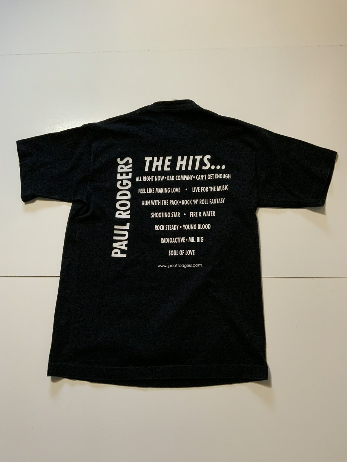 Vintage Paul Rodgers The Voice Free Bad Company Single Stitch TShirt Size US M / EU 48-50 / 2 - 2 Thumbnail