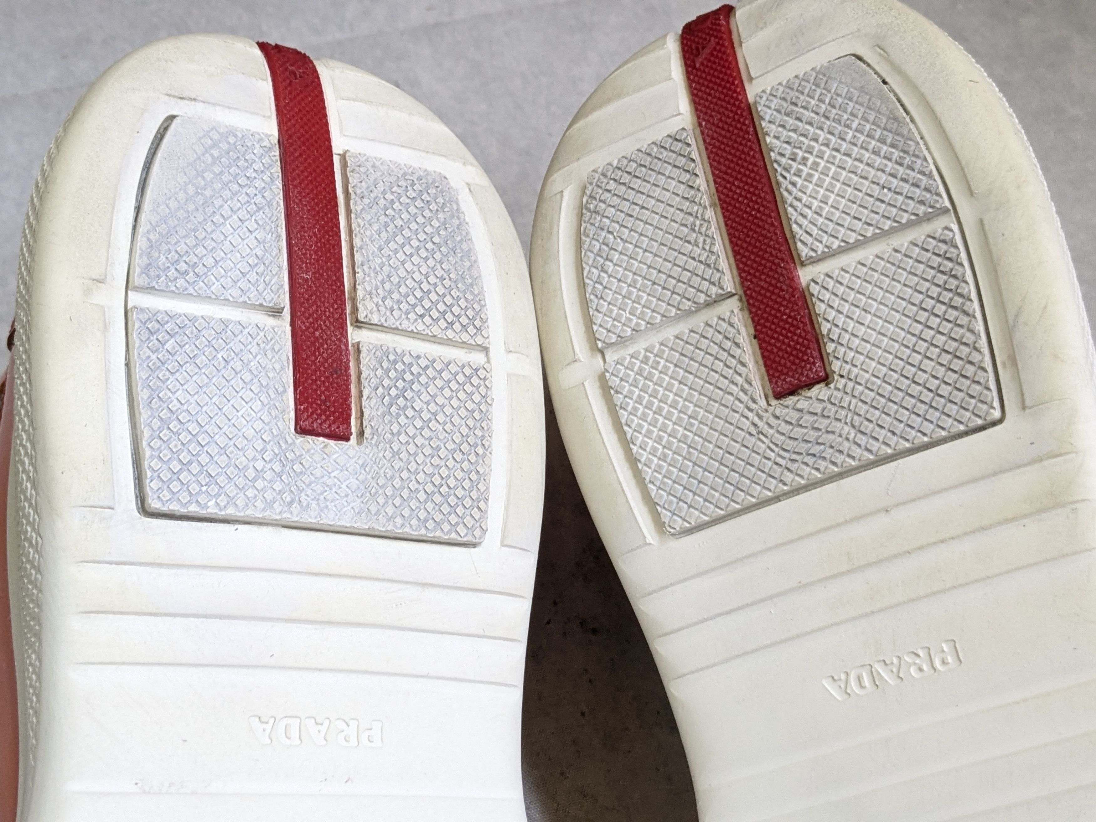 Prada Prada America's Cup Sneakers Orange 12 Patent Low Tops Size US 12 / EU 45 - 18 Thumbnail