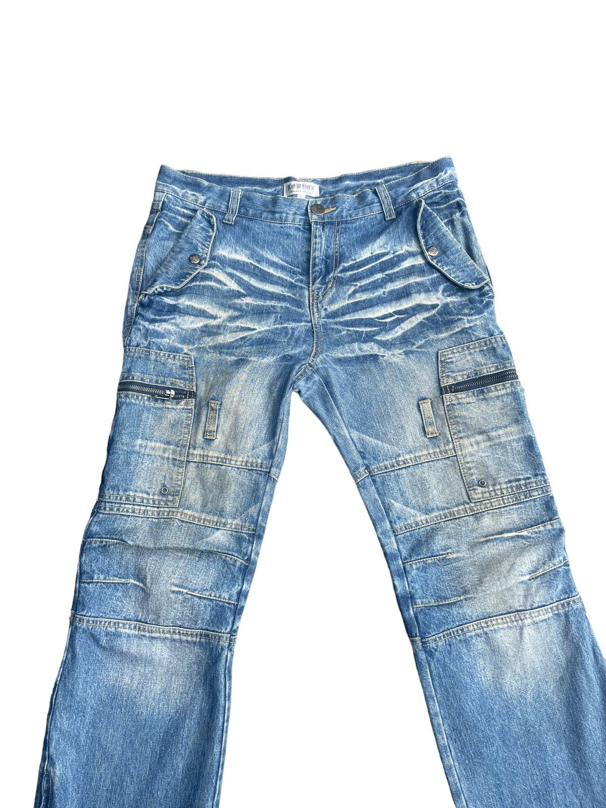 LOWBOX Lowbox Bondage style Denim Size US 37 - 3 Thumbnail