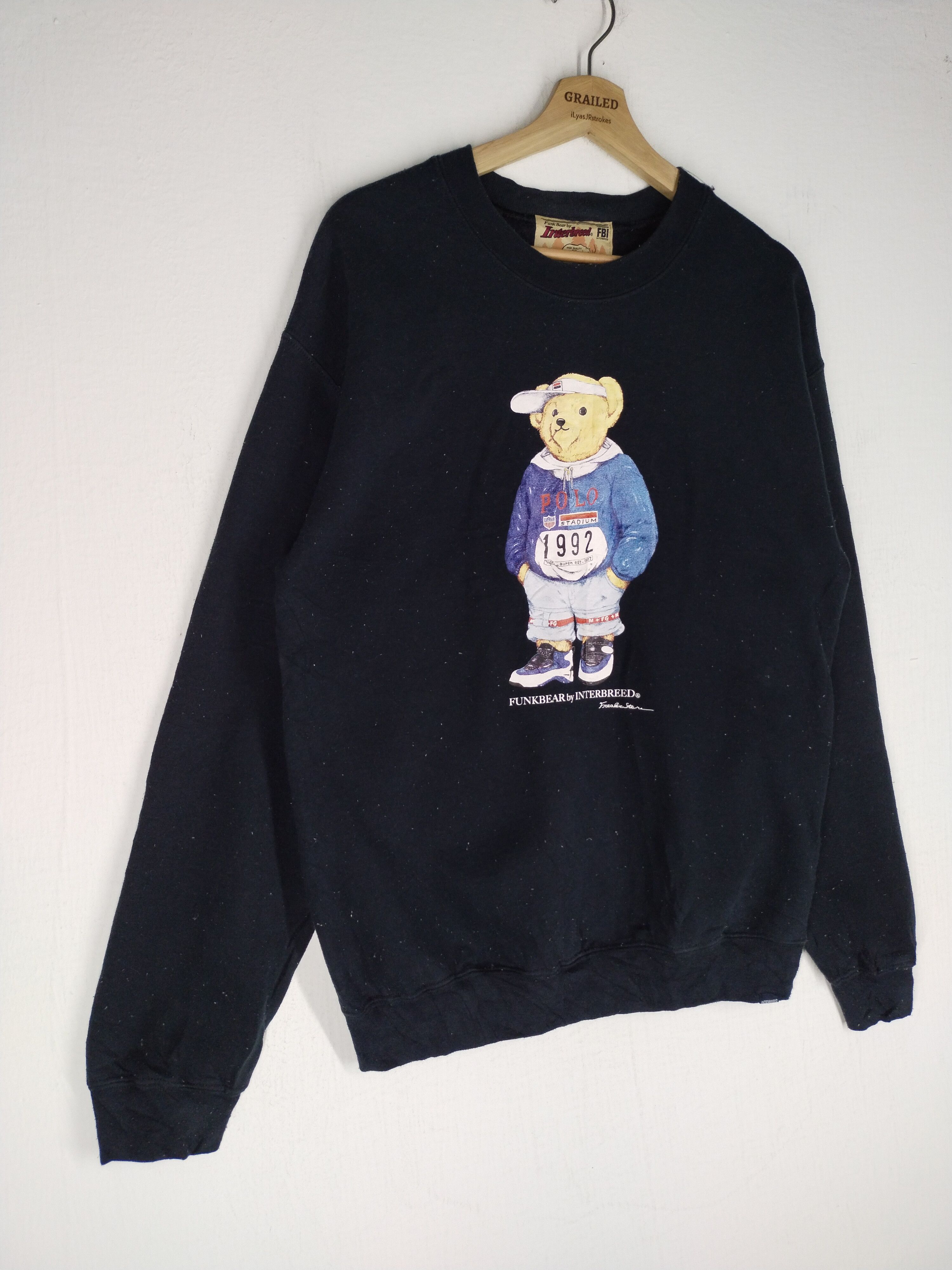 Polo Ralph Lauren × Ralph Lauren × Vintage Vintage Funkbear by Interbreed FBI Polo Ralph Lauren Size US M / EU 48-50 / 2 - 3 Thumbnail
