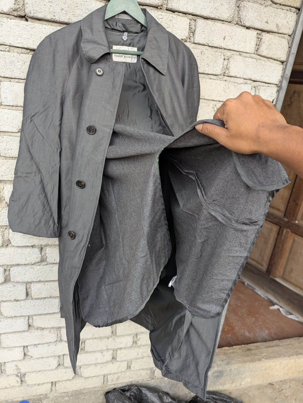 Pierre Balmain Pierre Balmain Long Coat Jacket Size US M / EU 48-50 / 2 - 6 Thumbnail