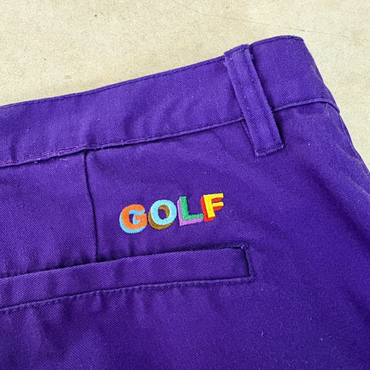 Golf Wang Golf Wang Purple Chino Pants Men's Size 34 Size US 34 / EU 50 - 3 Thumbnail