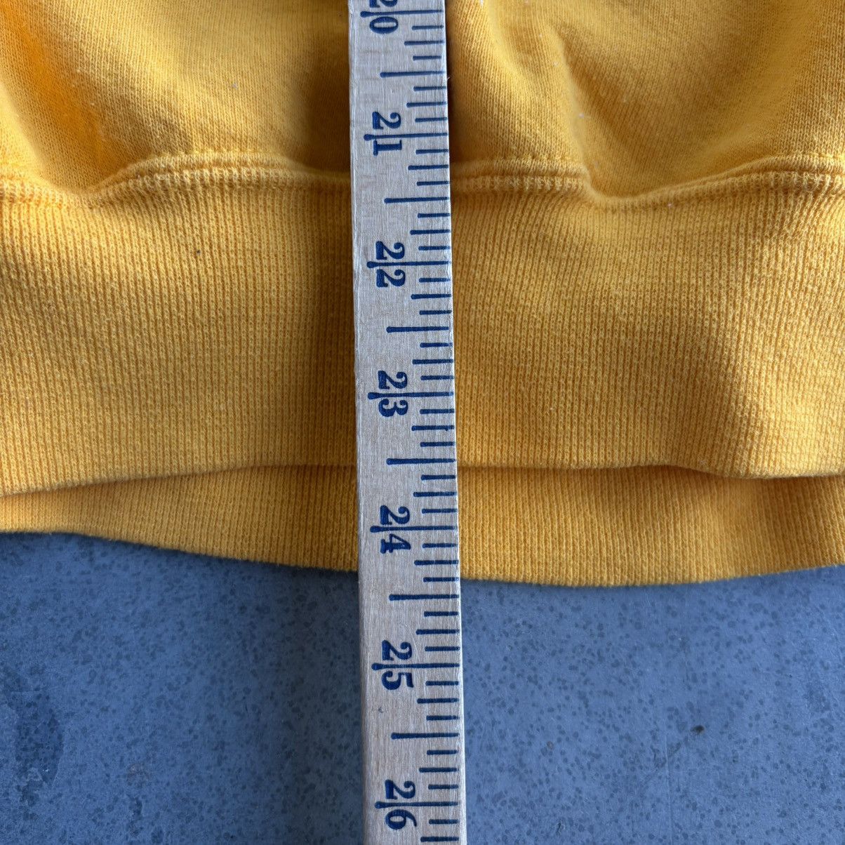 Russell Athletic Vintage yellow Russell V Stitch Sweat Shirt Medium Blank Size US M / EU 48-50 / 2 - 8 Thumbnail
