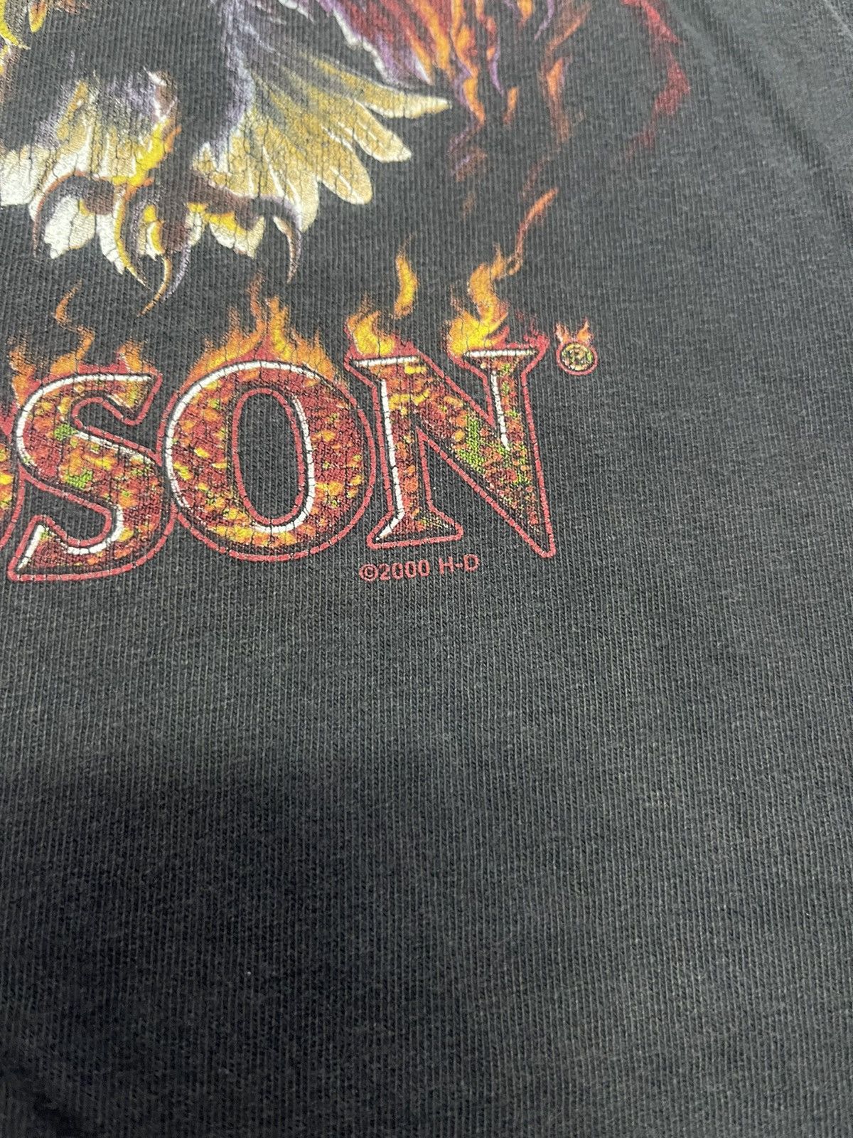Harley Davidson × Vintage VINTAGE Y2K HARLEY DAVIDSON DODGE CITY TEE VERY RARE Size US XL / EU 56 / 4 - 4 Thumbnail