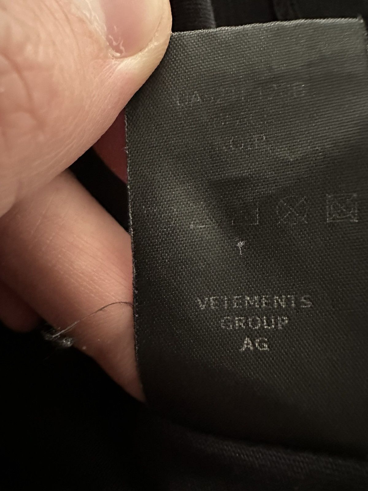 Vetements Vetements Human Identity Tee Size US L / EU 52-54 / 3 - 9 Thumbnail