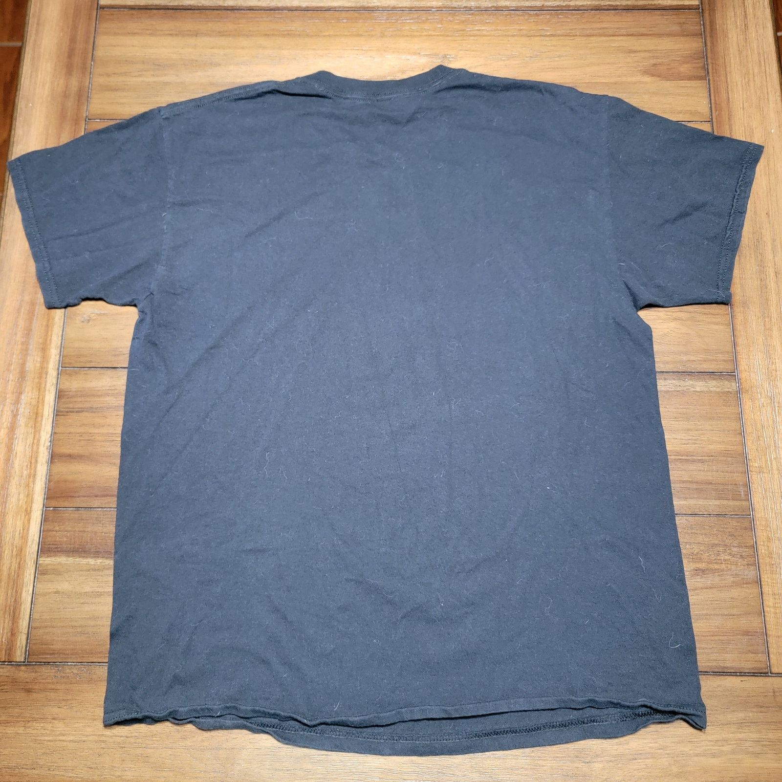Other Spencer's Black Unisex Tee Trippy Mushroom Skull -Size Large Size L / US 10 / IT 46 - 3 Thumbnail