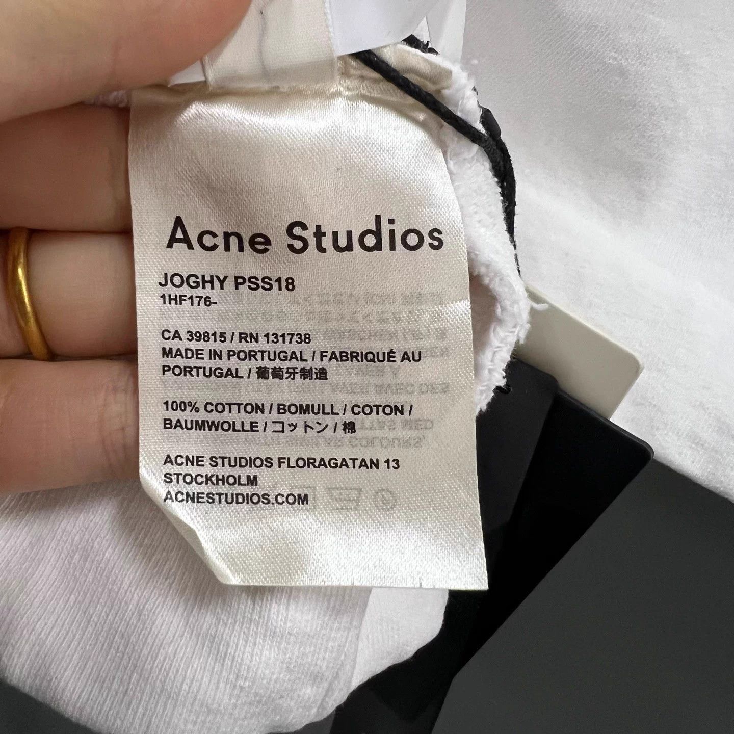 Acne Studios Acne Studios White Printed Small Logo Hoodie XXS Size XXS / US 00 / IT 34 - 4 Thumbnail