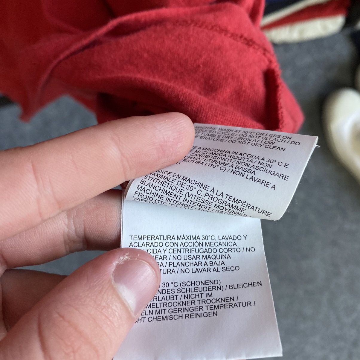 Off-White Luxury Off White big graphic logo y2k opium hype tee Size US S / EU 44-46 / 1 - 11 Thumbnail