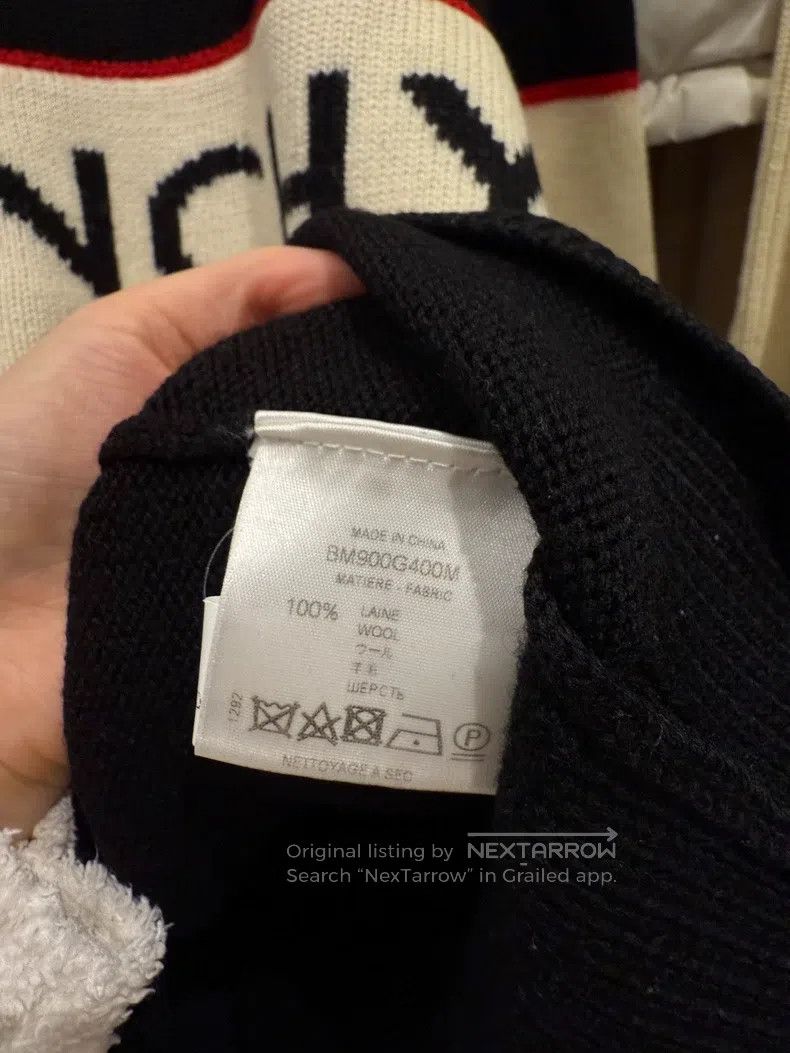 Givenchy Givenchy Men's Classic Knit Sweater Logo Wool Knit Size US M / EU 48-50 / 2 - 4 Thumbnail