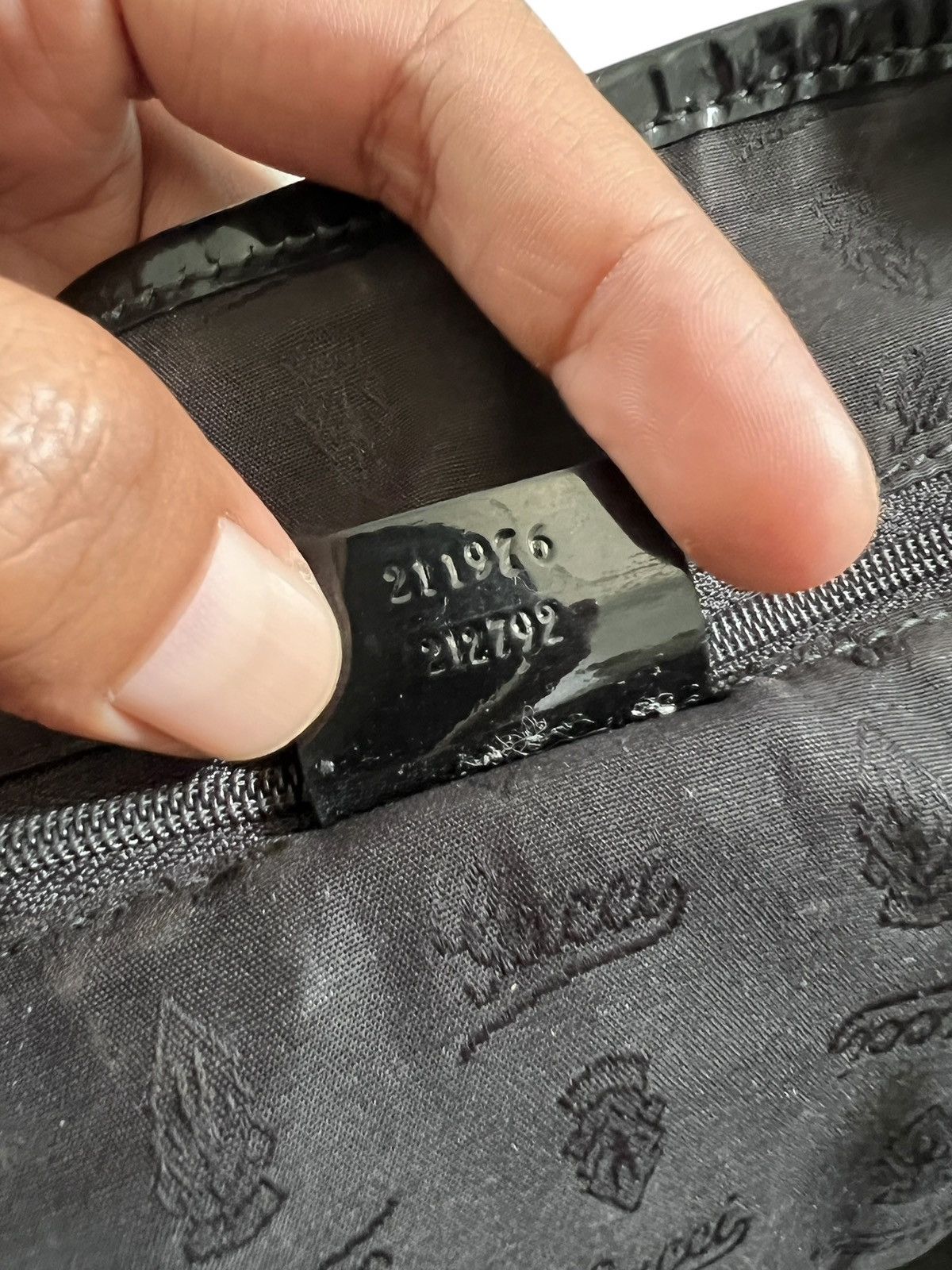 Gucci Gucci Black GG Canvas Jolie Tote Bag Size ONE SIZE - 14 Thumbnail