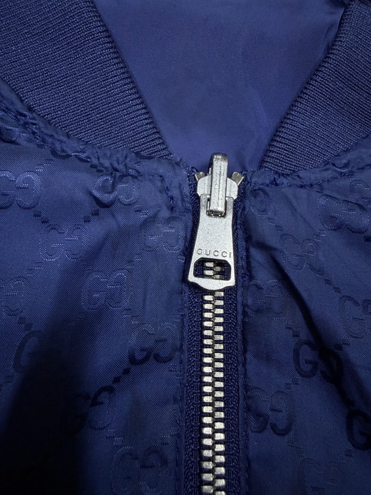 Gucci Gg nylon reversible bomper Size US M / EU 48-50 / 2 - 7 Thumbnail