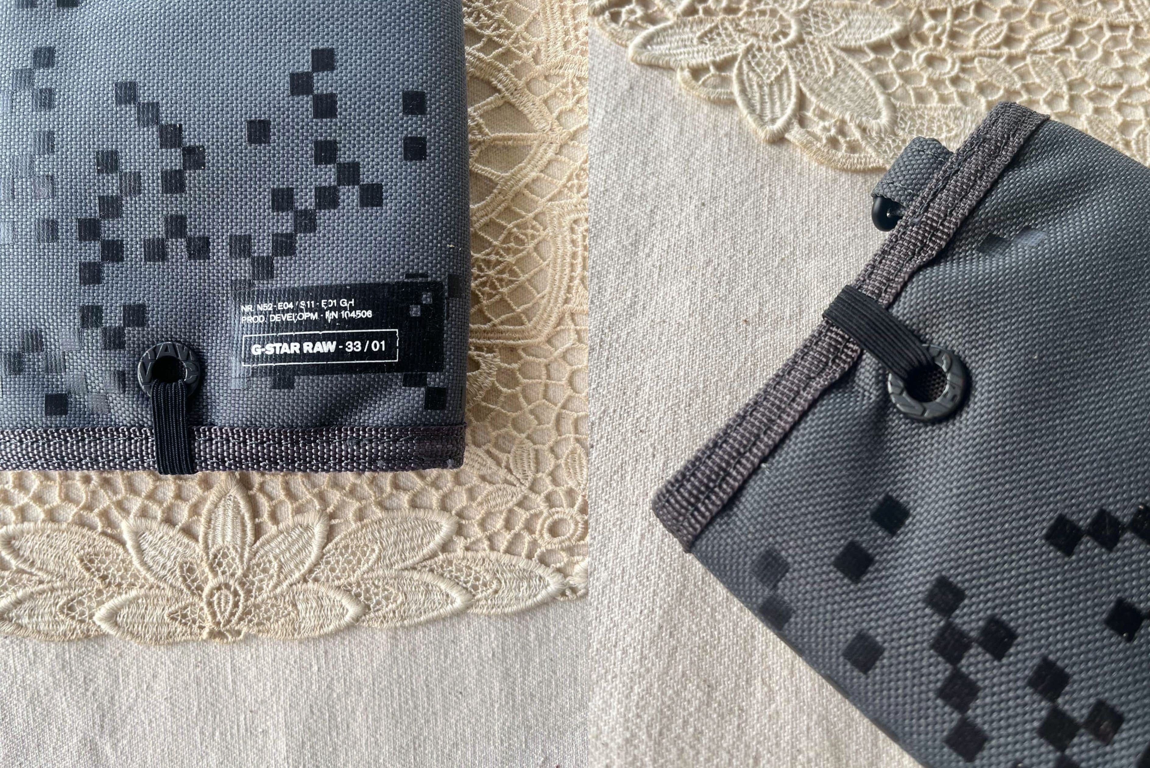 G-Star G-STAR RAW Trifold wallet with elastic strap closure Size ONE SIZE - 4 Thumbnail