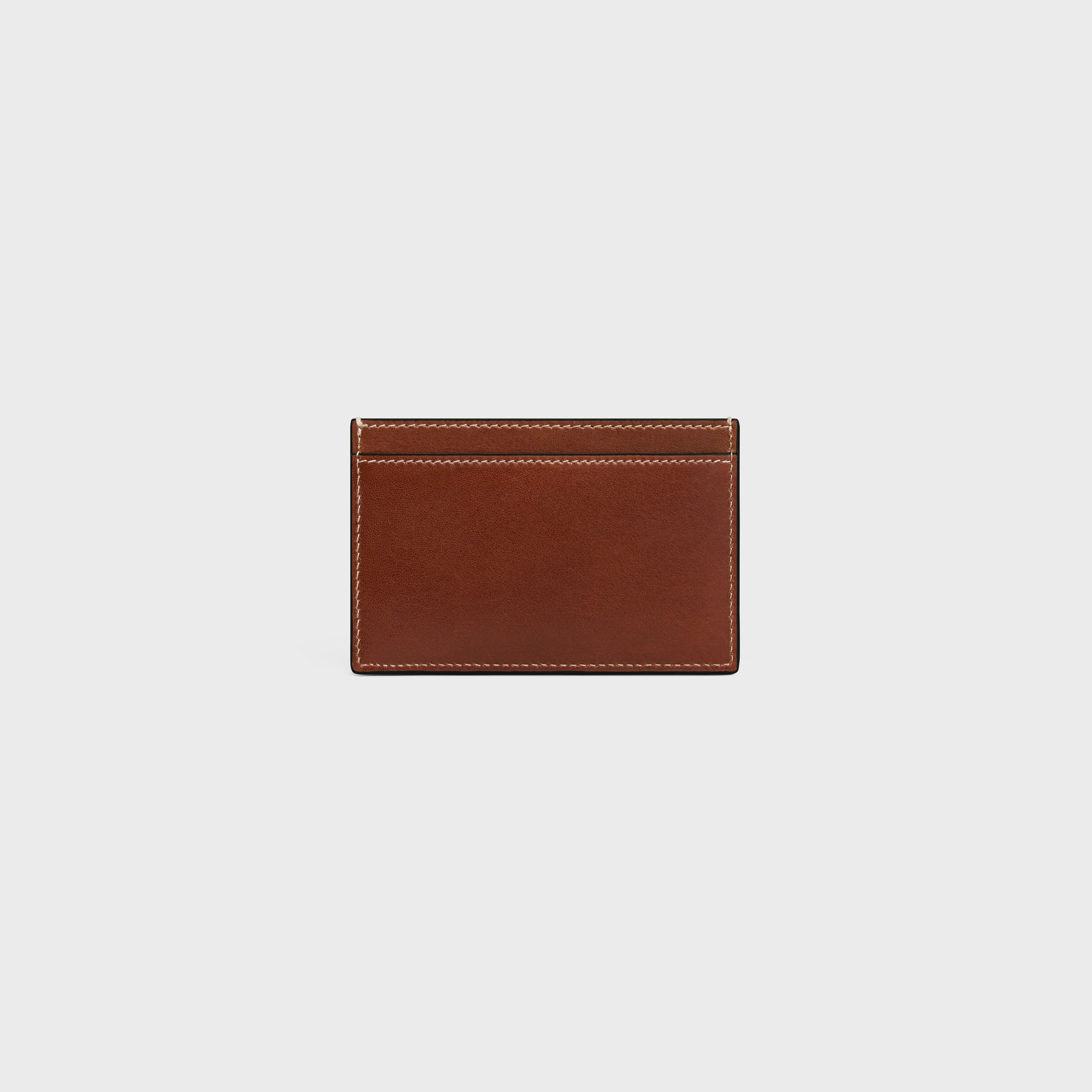 Celine o1bcso1str0925 10B703GJZ Size: OS / Card Holder in Tan Size ONE SIZE - 3 Thumbnail