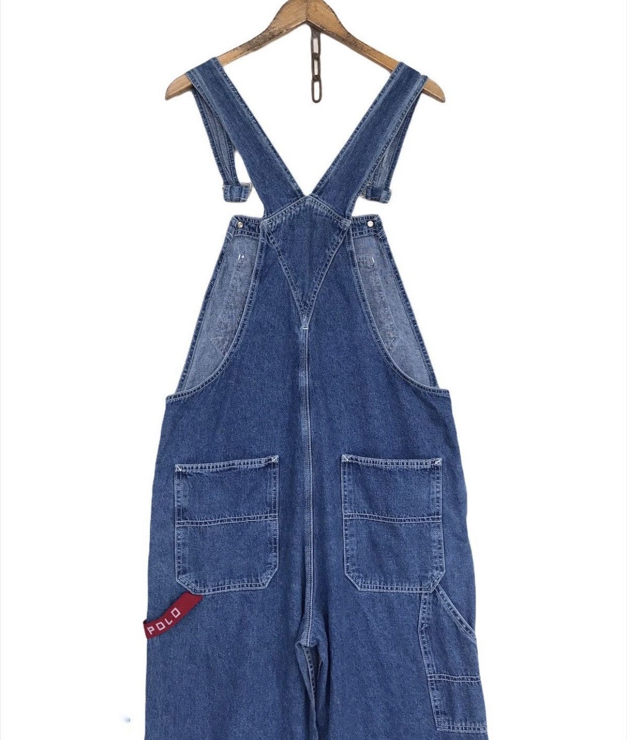RRL Ralph Lauren 💥Vintage Polo Ralph Laurent Overalls Size US 36 / EU 52 - 3 Thumbnail
