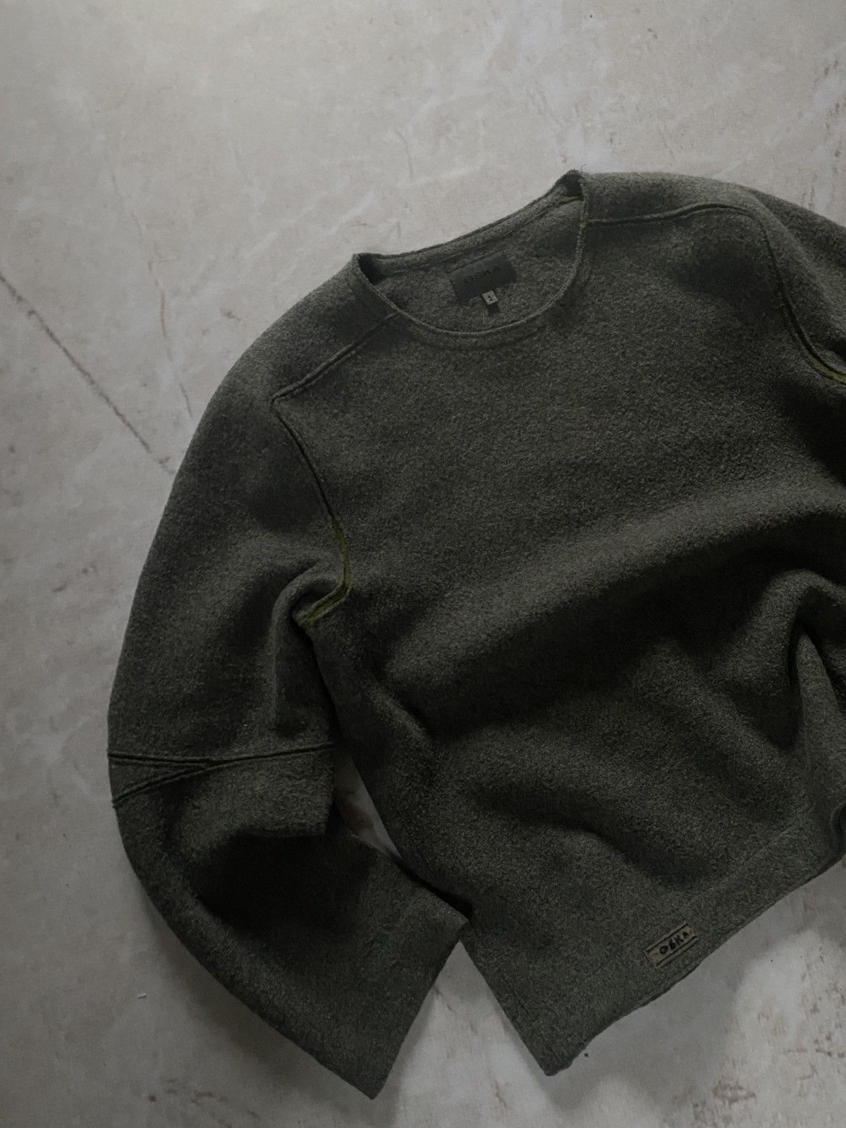 Designer Avant Garde Oska Fleece Sweatshirt Rundholz style Y2k Rare Size US M / EU 48-50 / 2 - 3 Thumbnail