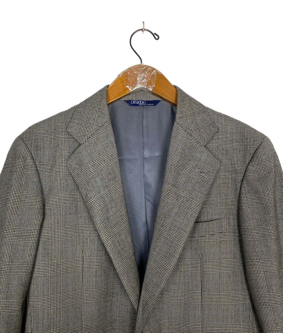 Polo Ralph Lauren Rare‼️ Vtg Polo Ralph Lauren Houndstooth Tartan Blazer Japan Size US M / EU 48-50 / 2 - 4 Thumbnail