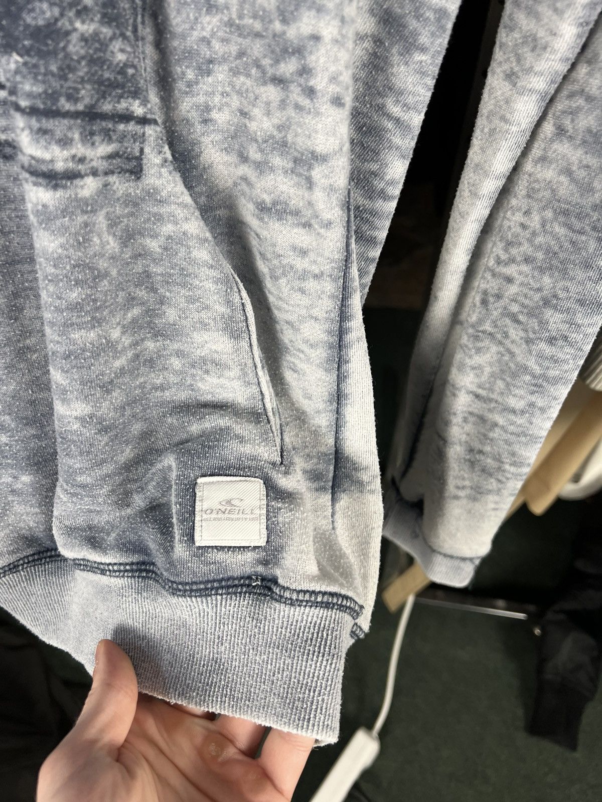 O'Neill Vintage Y2K Oneill Distressed Hoodie Embroidered Logo Size US S / EU 44-46 / 1 - 3 Thumbnail