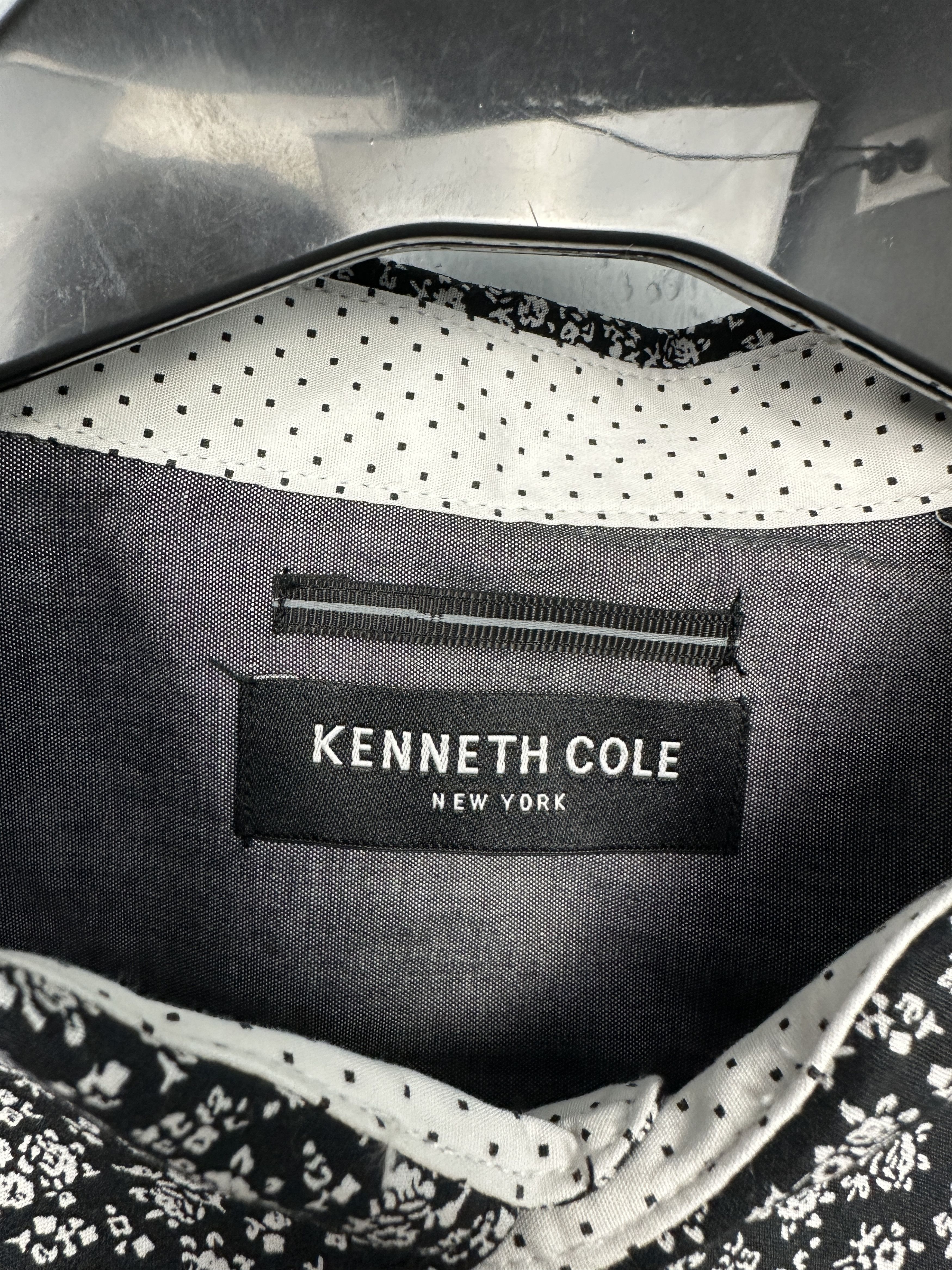 Kenneth Cole NEW! Kenneth Cole Mens Hawaiian Short Sleeve Shirt Size US M / EU 48-50 / 2 - 3 Thumbnail