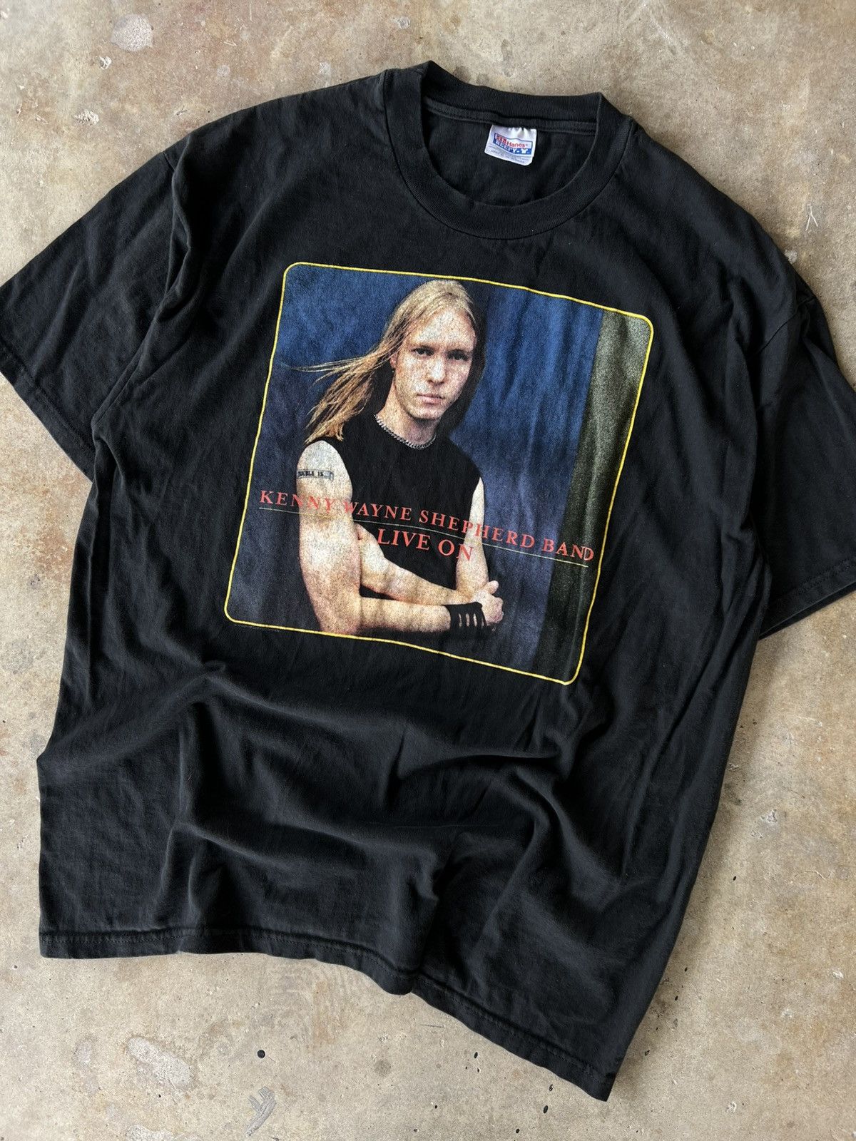 Band Tees Vintage 90’s Kenny Wayne Tour Band T Shirt Size US XL / EU 56 / 4 - 2 Thumbnail