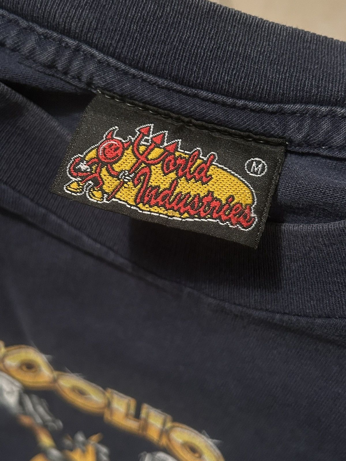 World Industries Vintage World Industries Foolio w/ Pistols Graphic Skate Tee Size US M / EU 48-50 / 2 - 5 Thumbnail