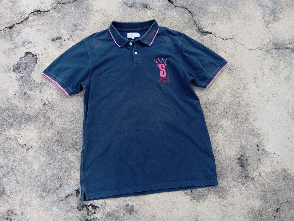 Stussy VTG Y2K 2000s Stussy 🎱🎲 Polo shirt embroidered 🪡 🧵 Size US M / EU 48-50 / 2 - 2 Thumbnail