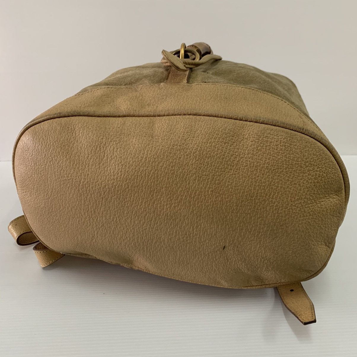 Gucci Gucci Vintage Suede Leather Backpack Bag Size ONE SIZE - 6 Thumbnail