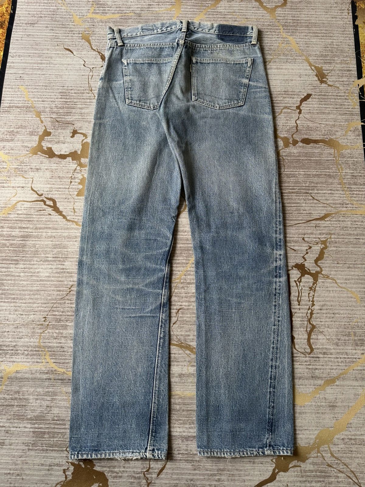 Orslow Orslow Japan Selvedge Faded Blue Denim Size US 30 / EU 46 - 3 Thumbnail