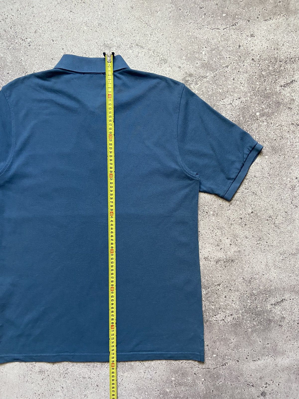Yves Saint Laurent YSL polo Logo Summer YSL T Shirt Blue White Streetwear Y2K Size US L / EU 52-54 / 3 - 7 Thumbnail