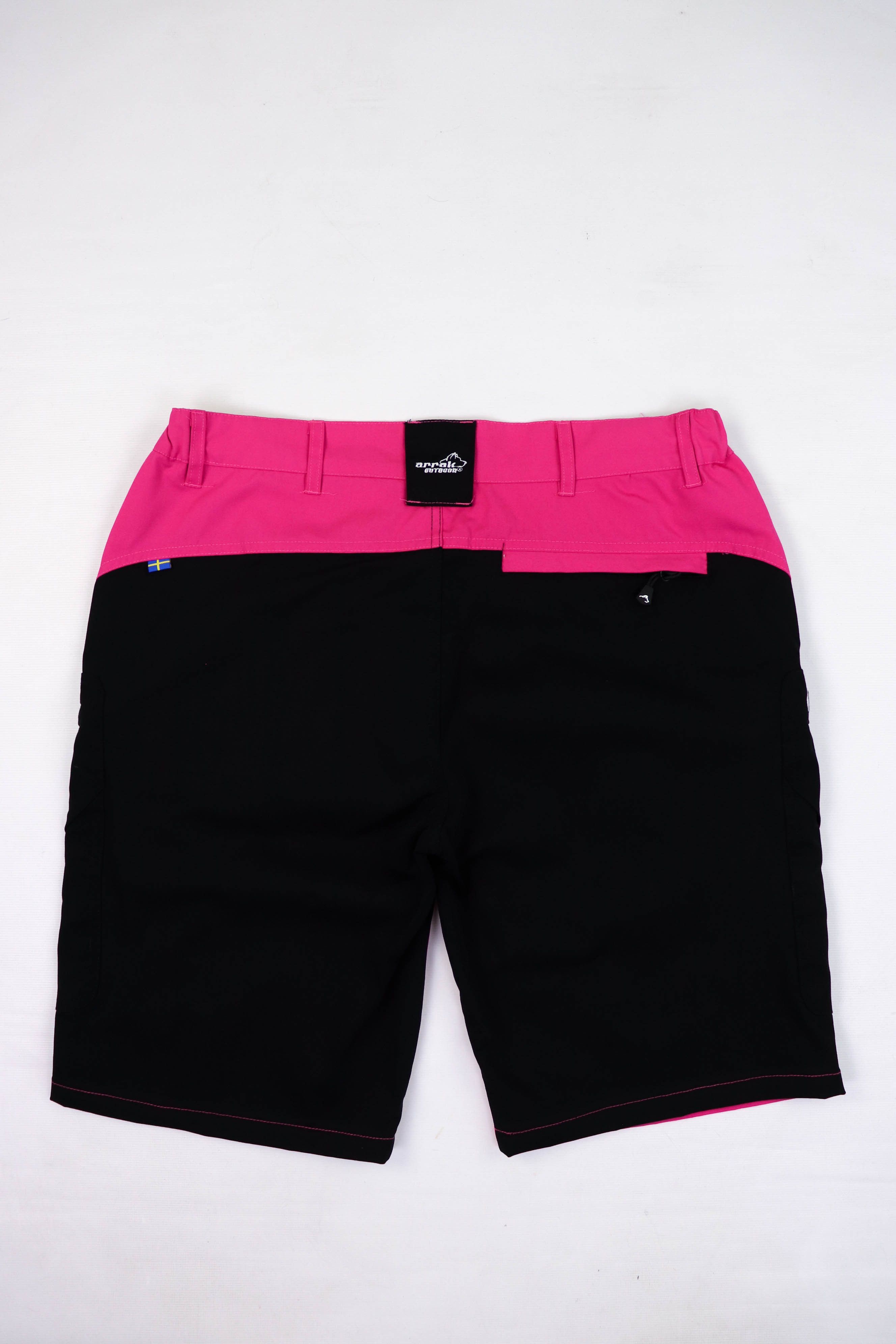 Other Arrak Outdoor Black/Pink Cargo Shorts Size US 34 / EU 50 - 2 Thumbnail