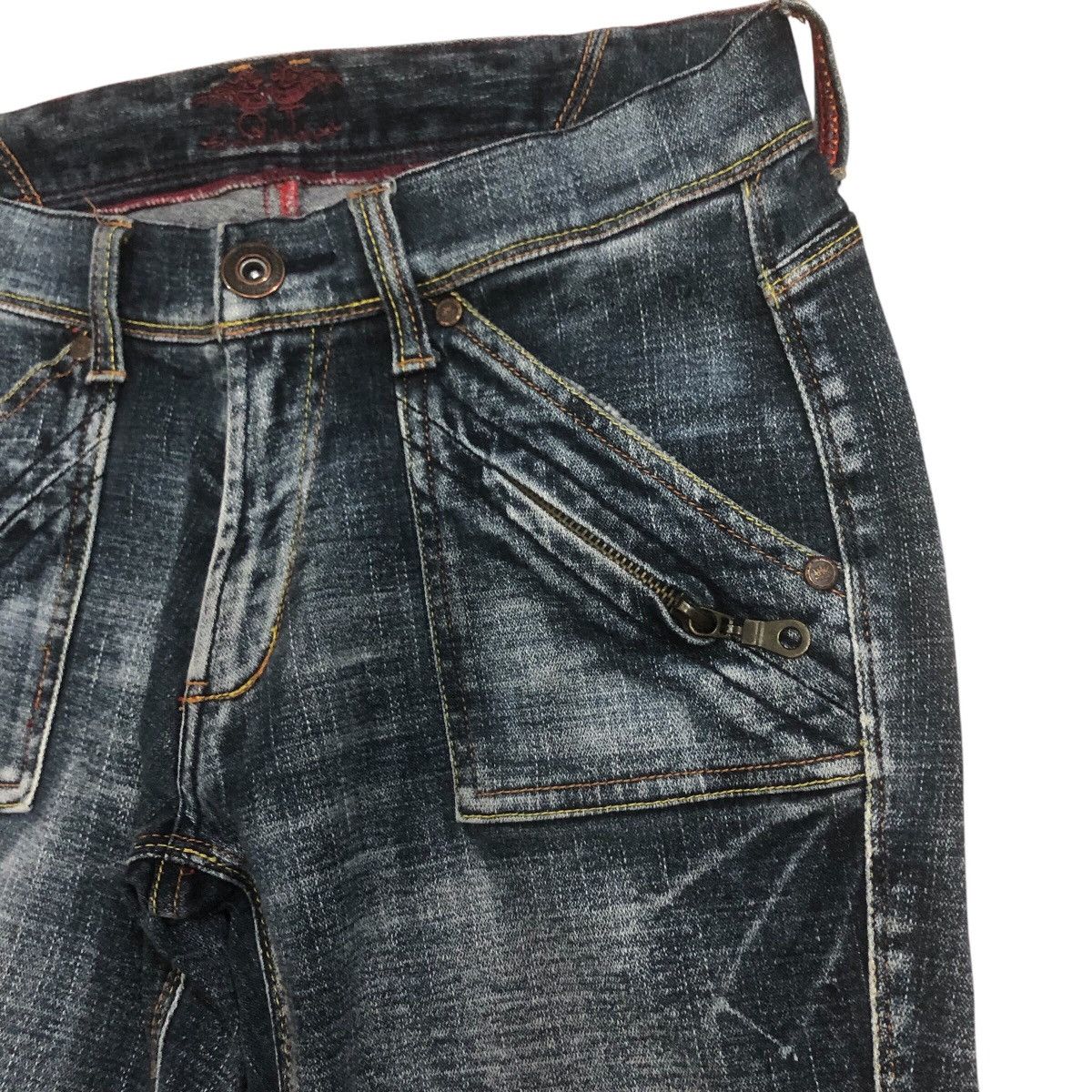 If Six Was Nine Spar Avion Flare Jeans Size 28" / US 6 / IT 42 - 4 Thumbnail