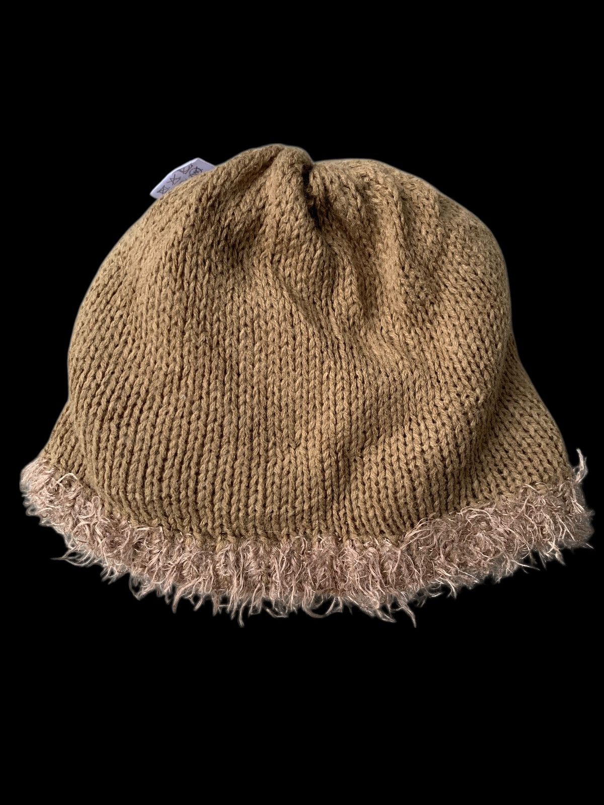 Japanese Brand × Kapital × Vintage Japanese Mohawk Fur Big Beanie Hat Size ONE SIZE - 8 Thumbnail