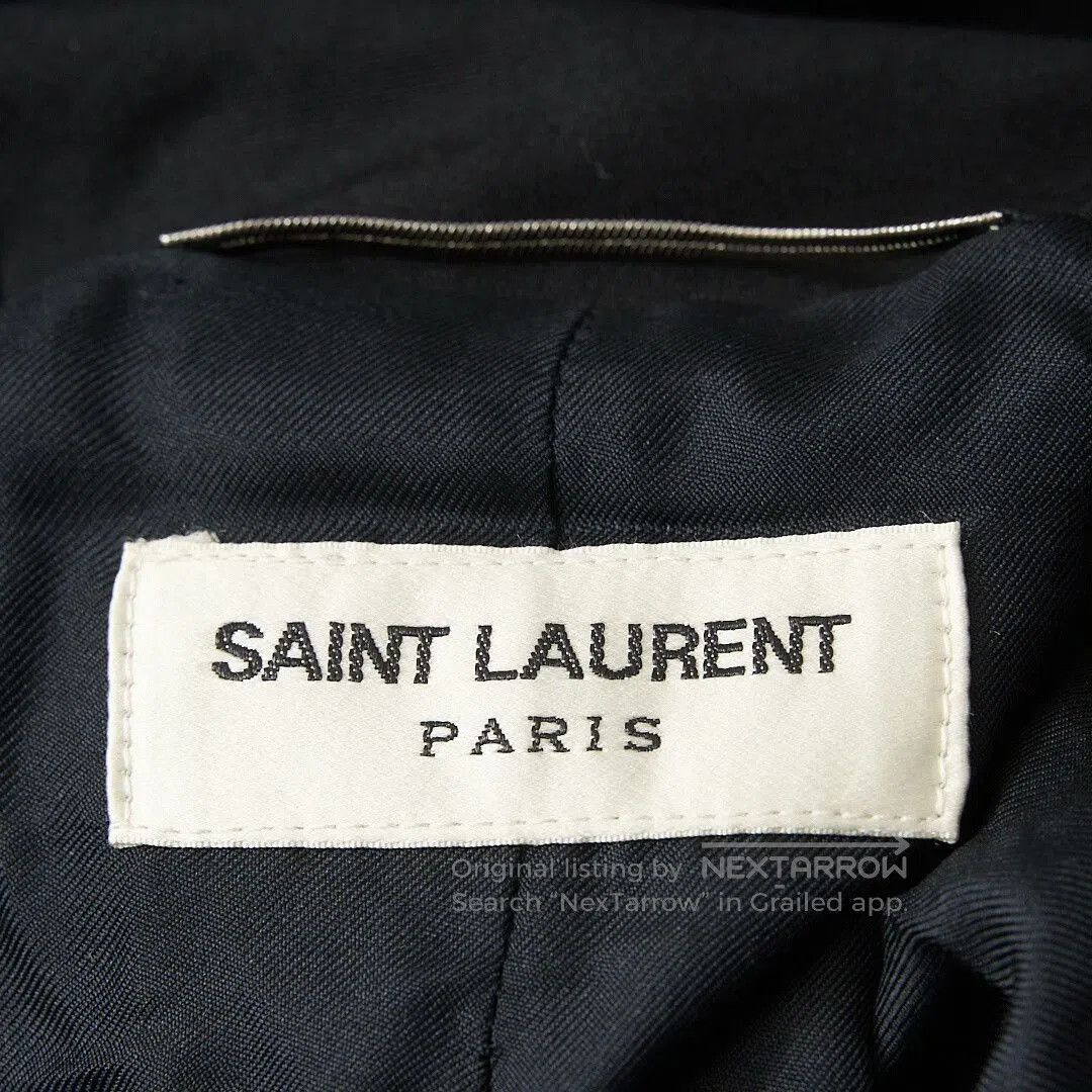 Saint Laurent Paris Saint Laurent Men's Black Hooded Jacket. Size US M / EU 48-50 / 2 - 7 Thumbnail