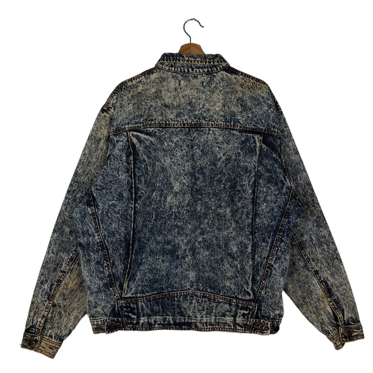 Japanese Brand 🔥90’s Vintage Denim Jacket Bomber Great Mind Japan Made Size US M / EU 48-50 / 2 - 7 Thumbnail