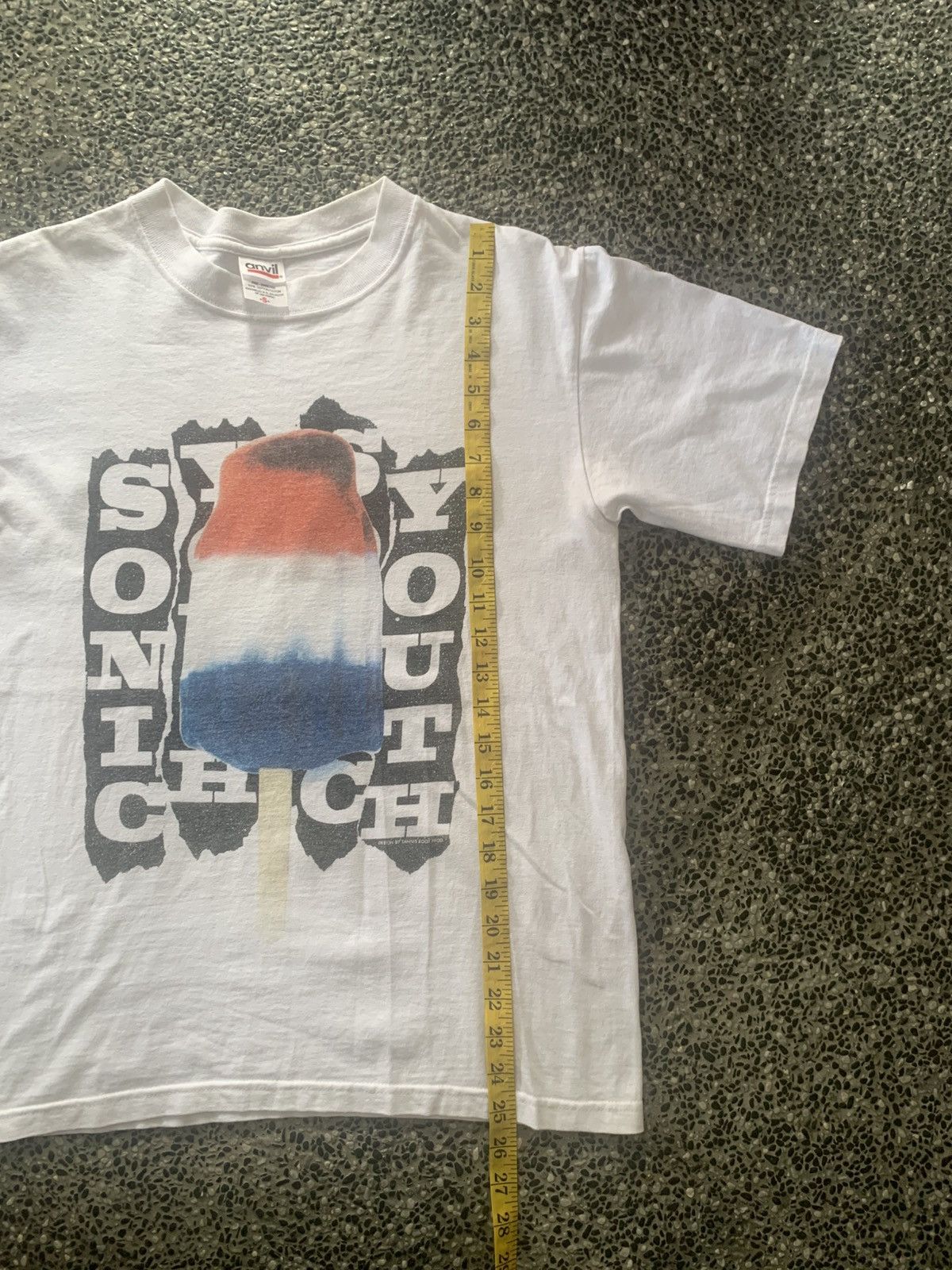Band Tees × Vintage Vintage Sonic Youth Bomb Pop Ice Cream Band T shirt Size US S / EU 44-46 / 1 - 9 Thumbnail