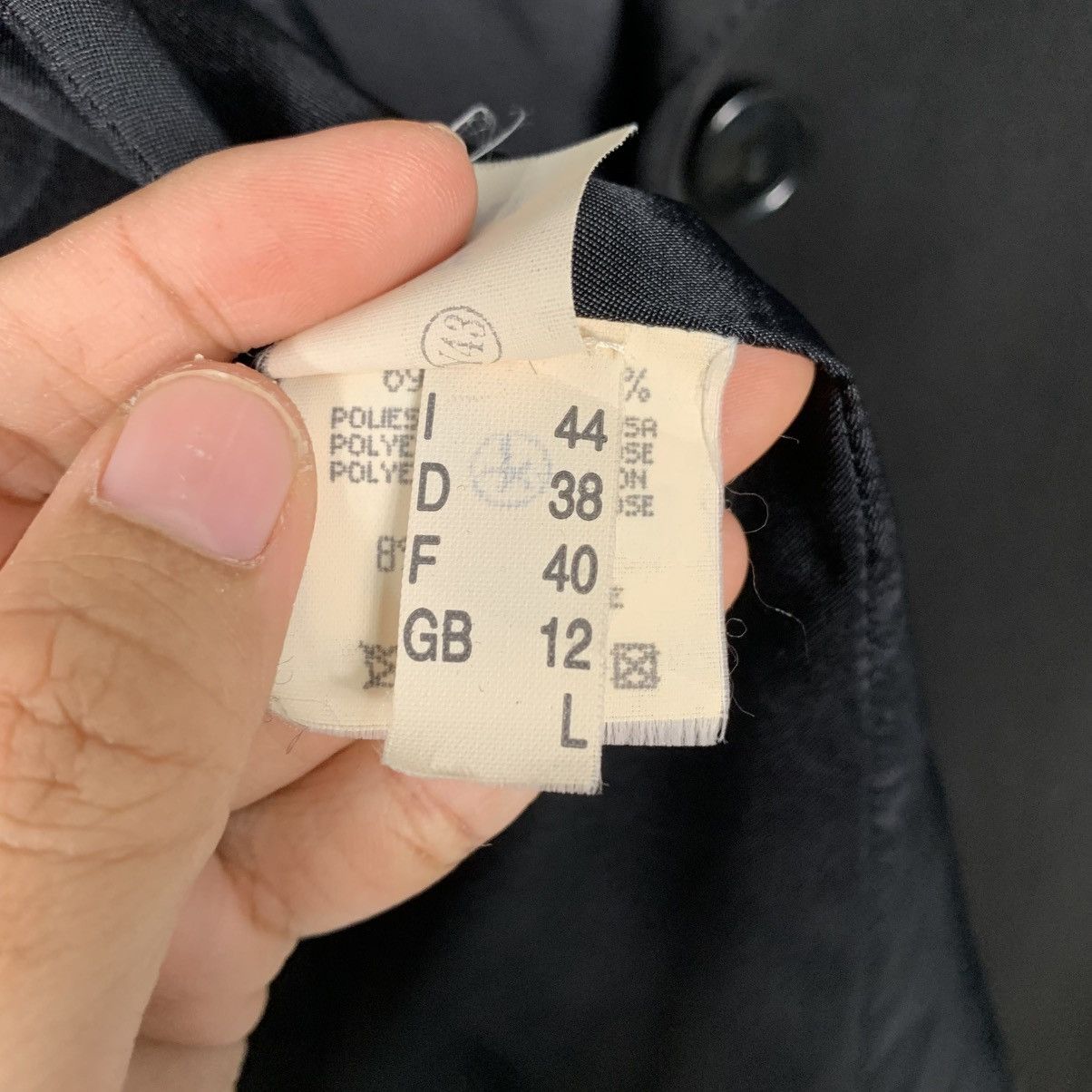 Other Made In Italy Embaisi Black Jacket Size M / US 6-8 / IT 42-44 - 17 Thumbnail