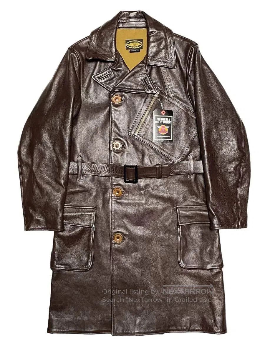 The Real McCoy's The Real mccoys Leather Flight Coat. Size US M / EU 48-50 / 2 - 1 Thumbnail