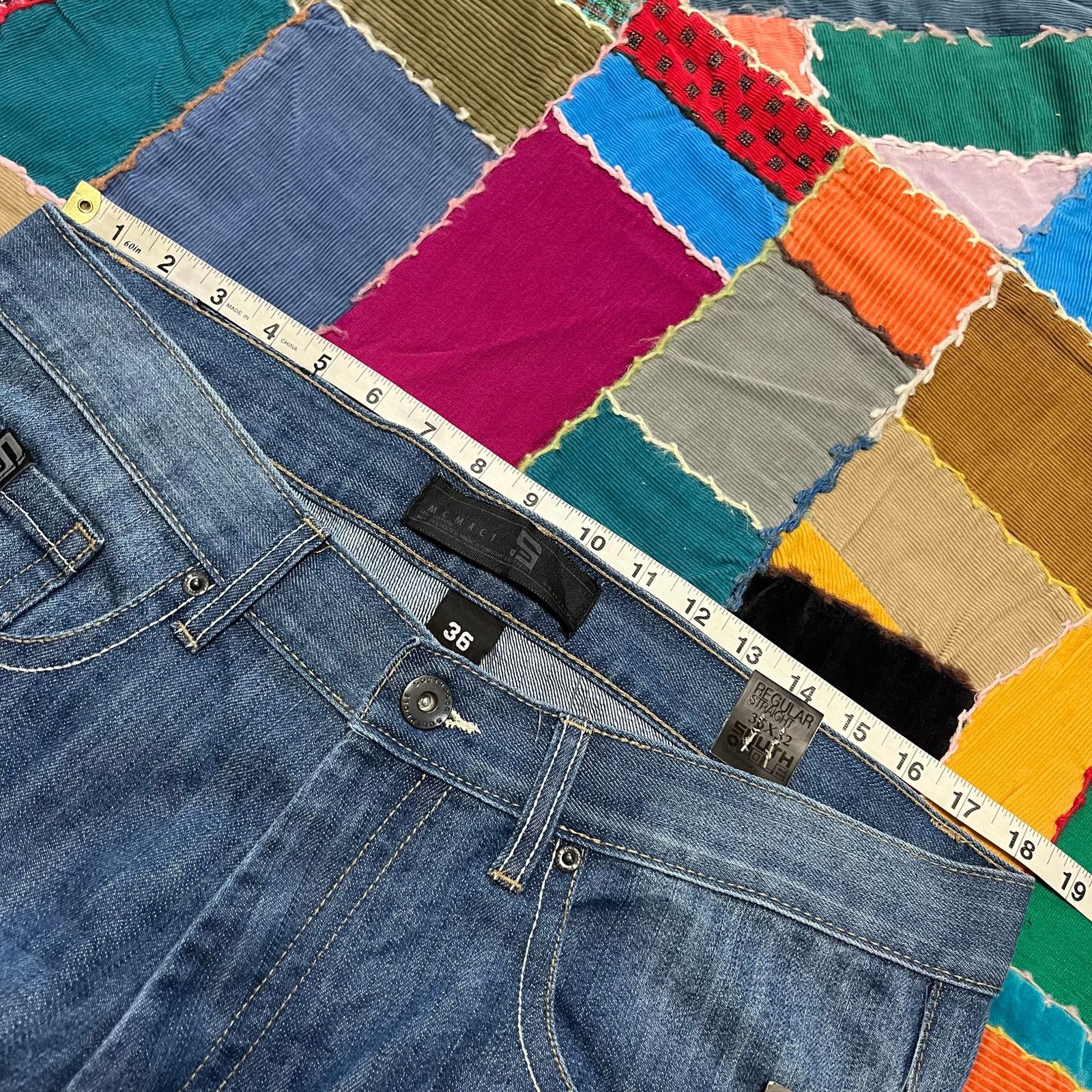 Southpole Y2K Southpole Acid Washed Loose Fit Blue Jeans 36Wx31L Size US 36 / EU 52 - 5 Thumbnail