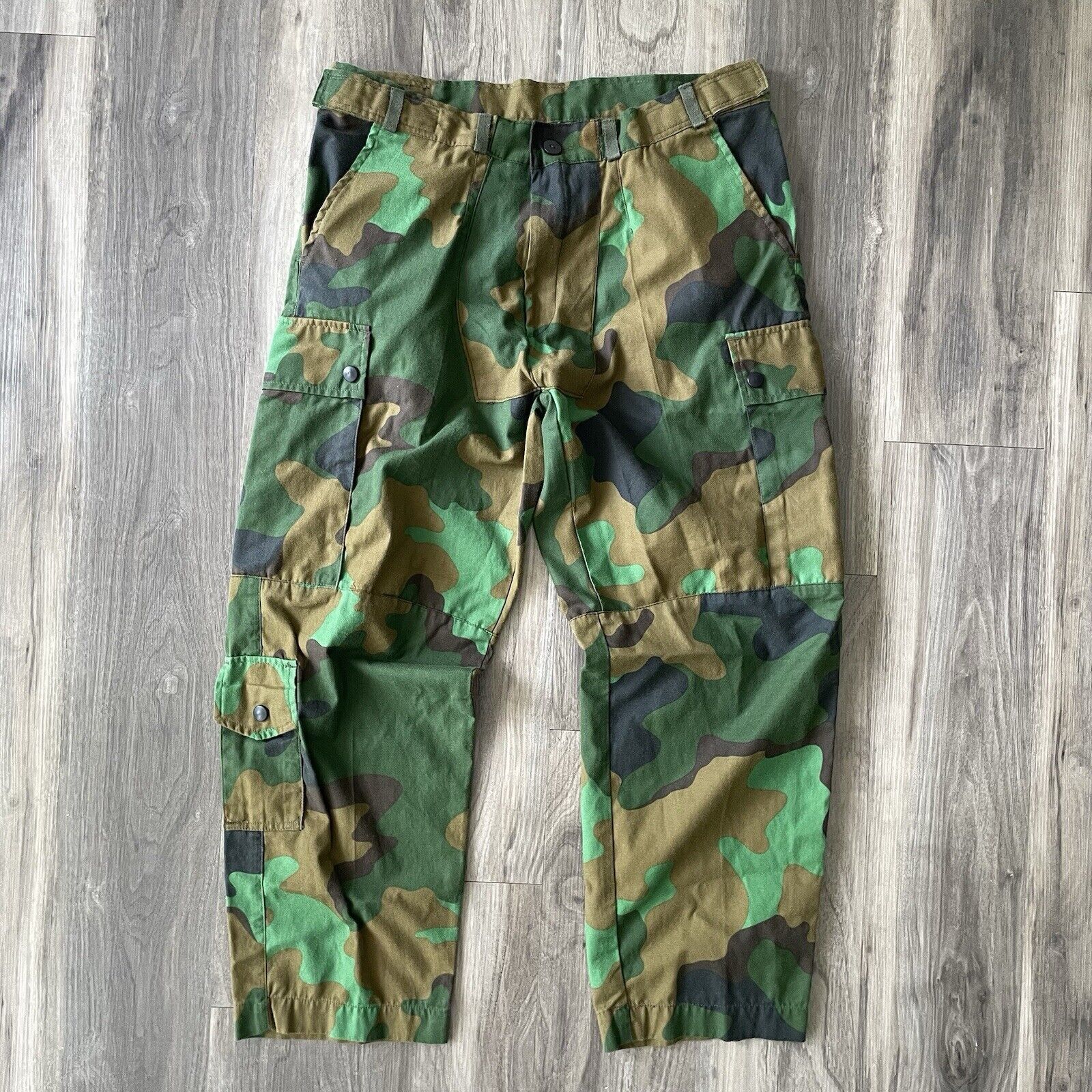 Vintage Rare Dutch Jungle Camo Tropical DPM Camouflage Netherlands Size US 32 / EU 48 - 1 Thumbnail