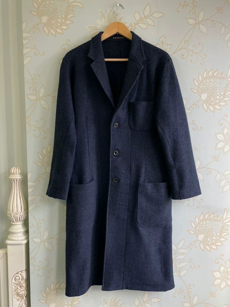 Yohji Yamamoto Yohji Yamamoto Moving body cut coat 2504-Nextarrow Size US XL / EU 56 / 4 - 1 Thumbnail